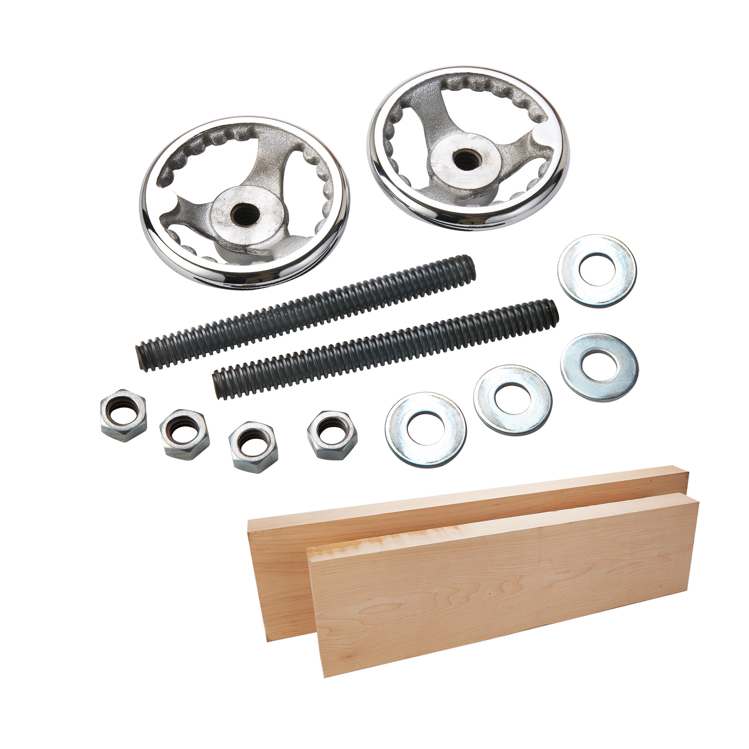 product: WoodRiver Moxon Vise Hardware Kit with Wood shown