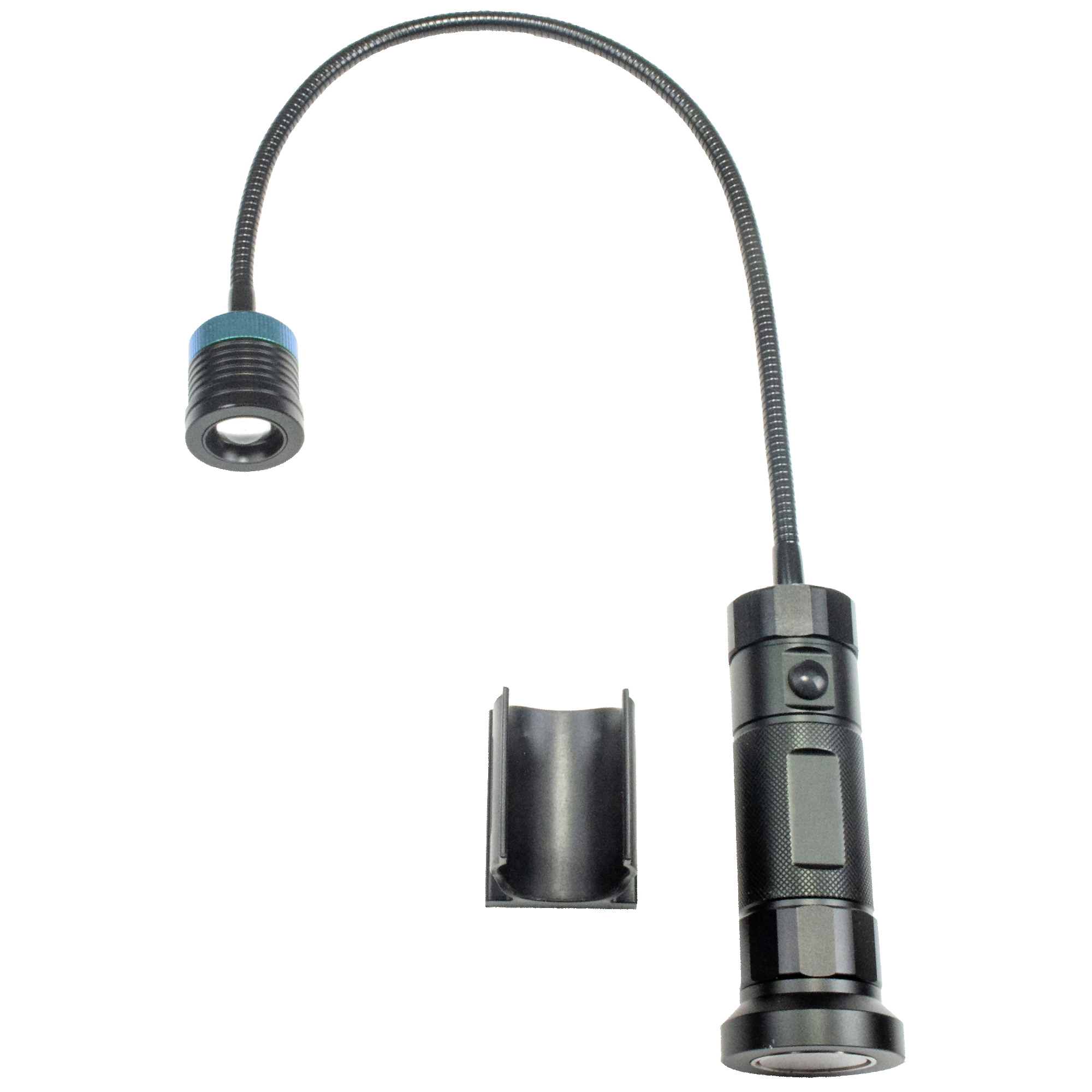 product: RIKON LED Gooseneck Work Light with Magnetic Base and Clip shown