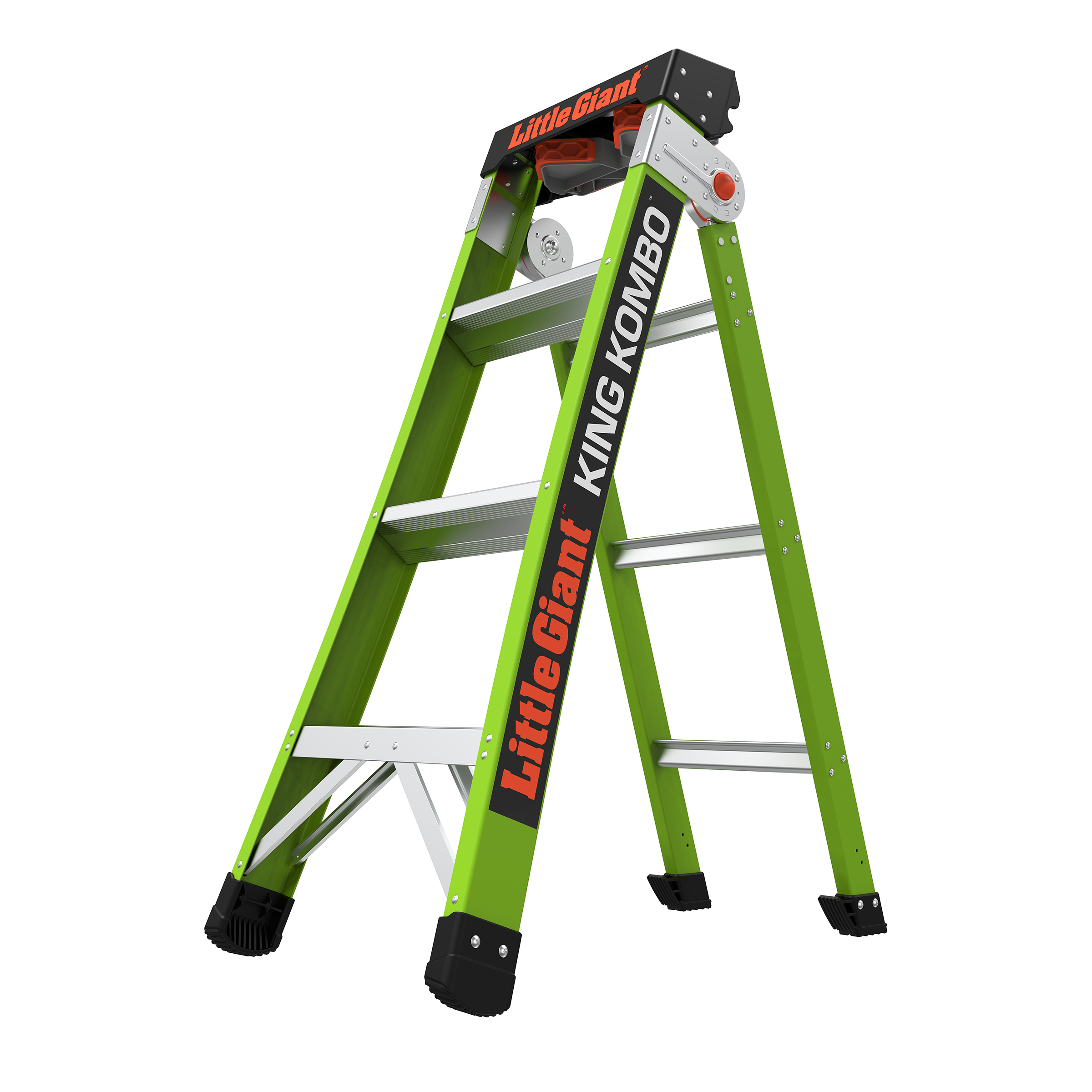 product: Little Giant Ladders King Kombo Professional 4', 3-In-1 Combination Ladder shown