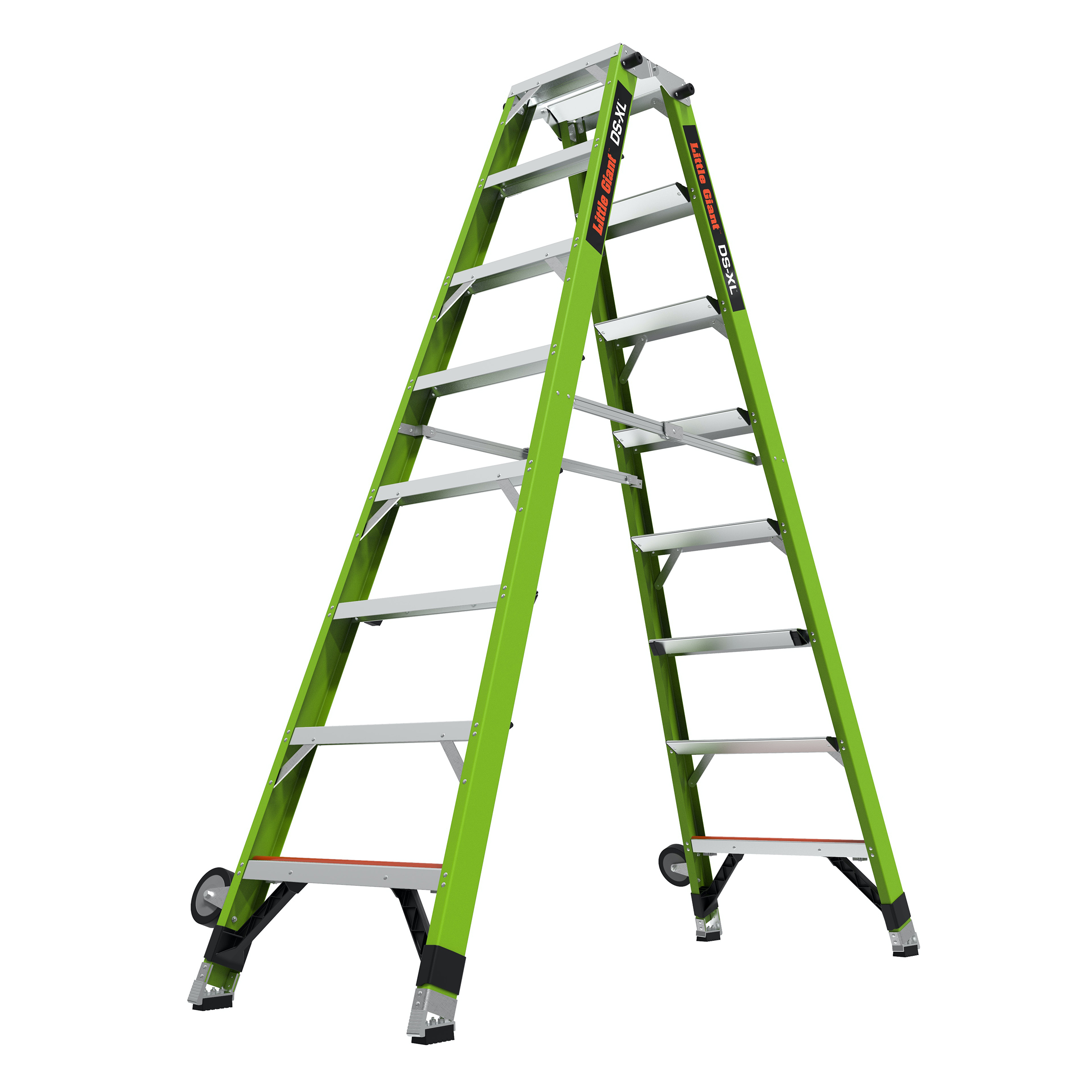 product: Little Giant Ladders DS-XL 8' Articulated Extendable Ladder shown