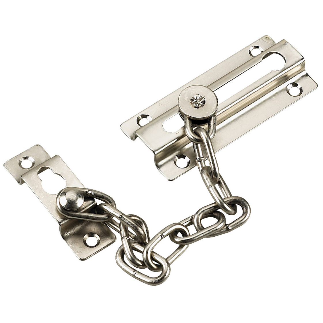 product: Richelieu Chain Door Guard Satin Nickel 3-1/2