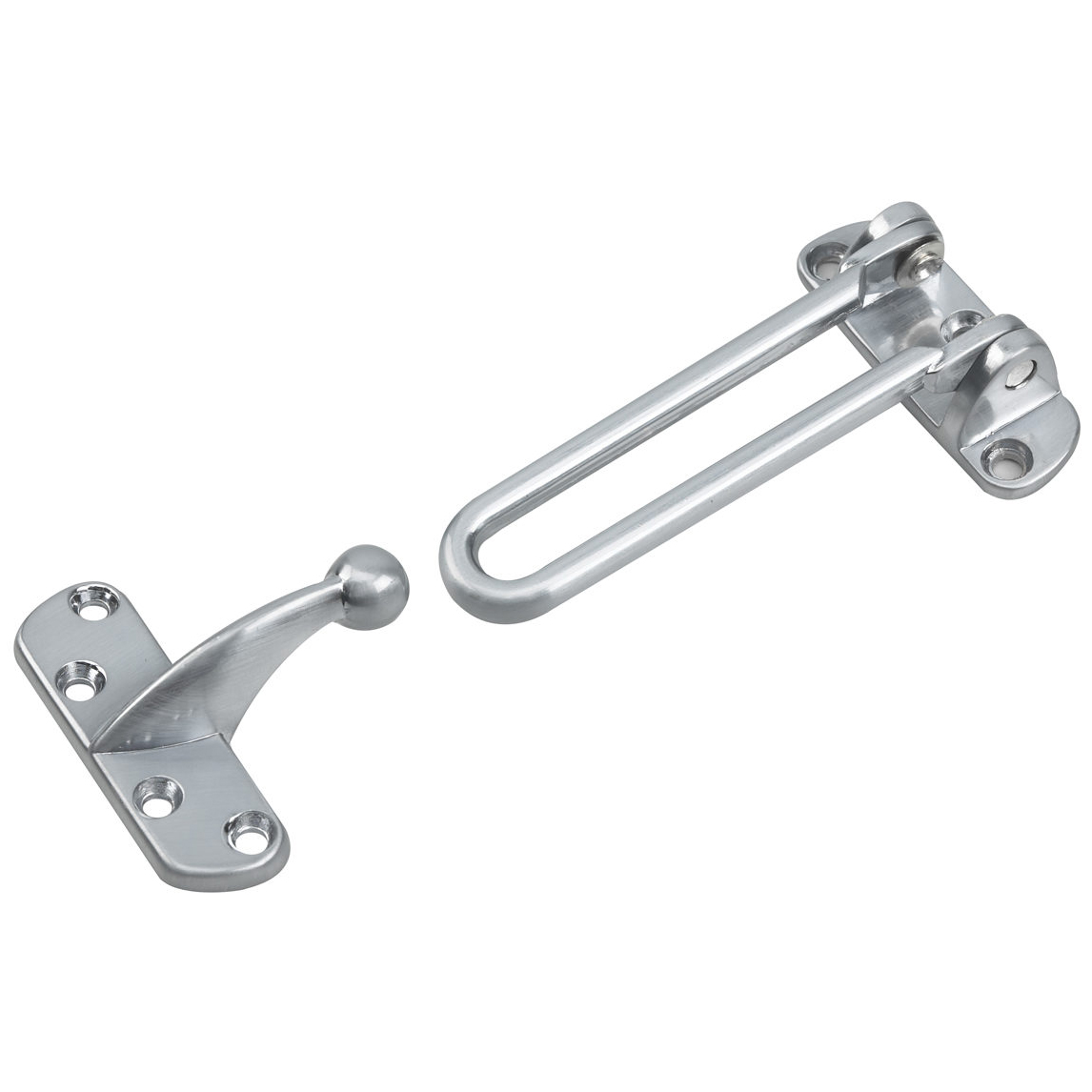 product: Richelieu Security Latch Satin Chrome  4 1/16