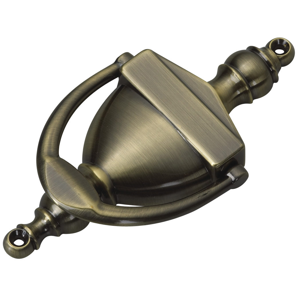 product: Richelieu Door Knocker Antique Brass 6 1/4