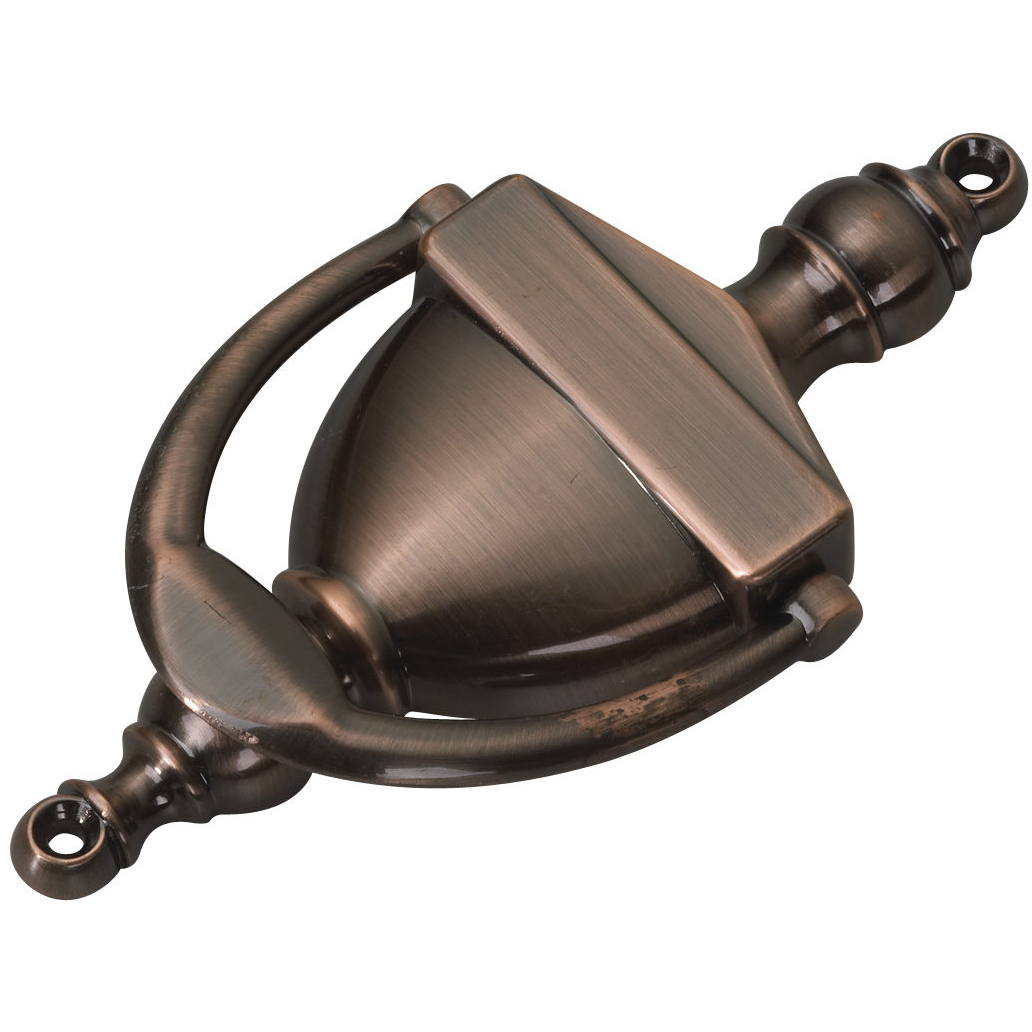 product: Richelieu Door Knocker Antique Brushed Copper 6 1/4