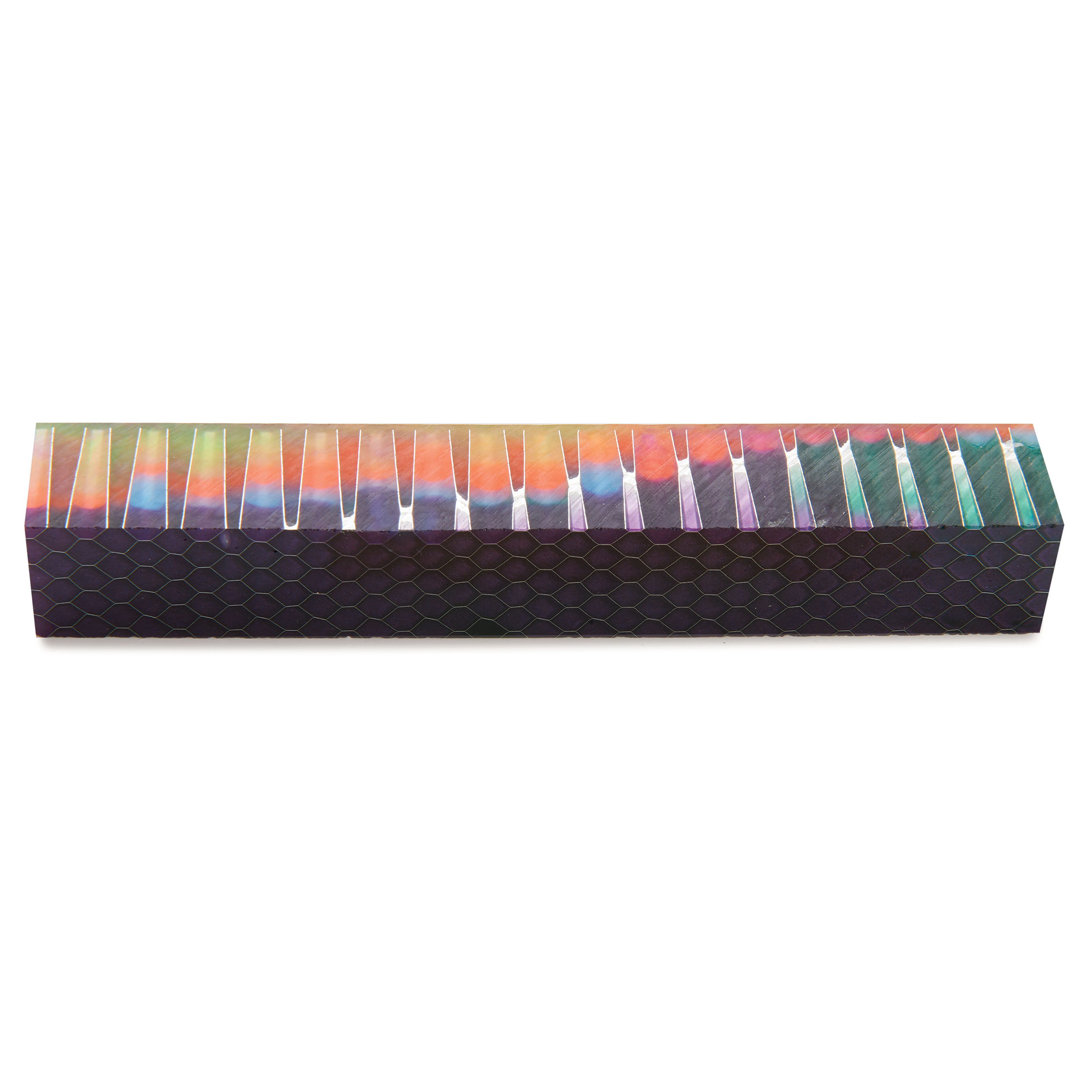 product: WoodRiver Honeycomb Acrylic Pen Blank - 3/4