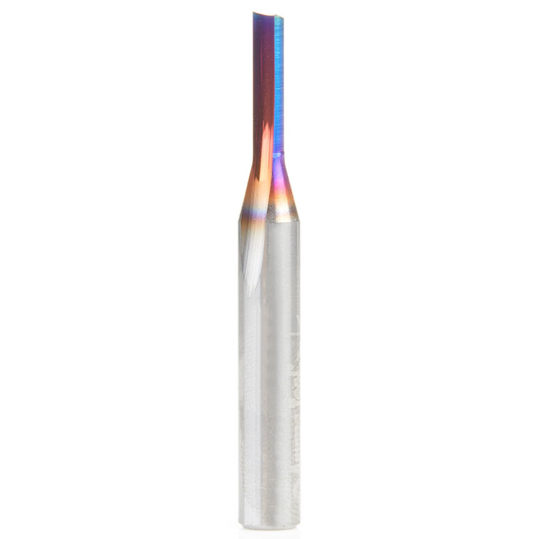 product: Amana Tool 43500-K Single O Flute Plastic Cutting Router Bit 1/8