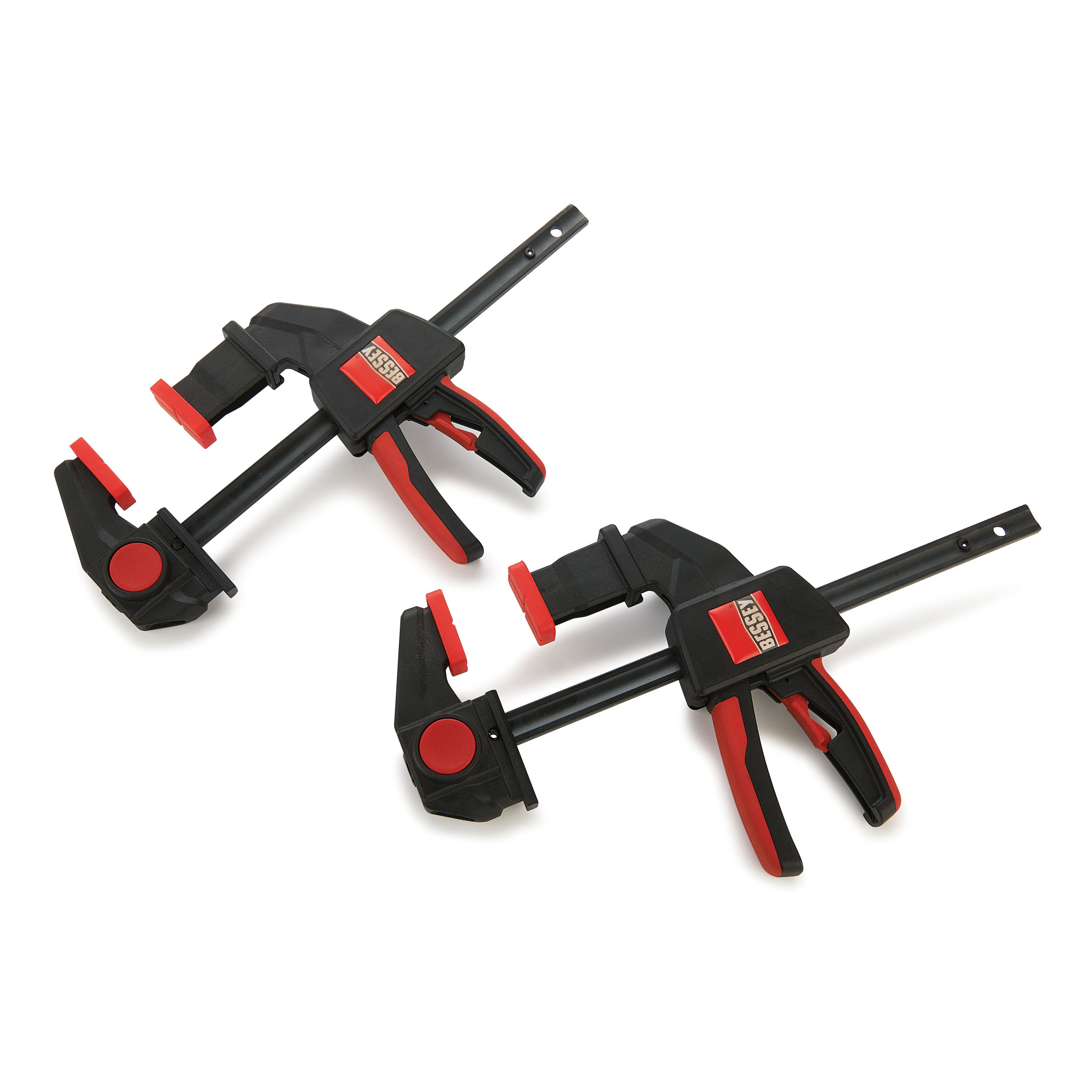 product: Bessey EZR One-Handed Table Clamps - 2 Piece shown