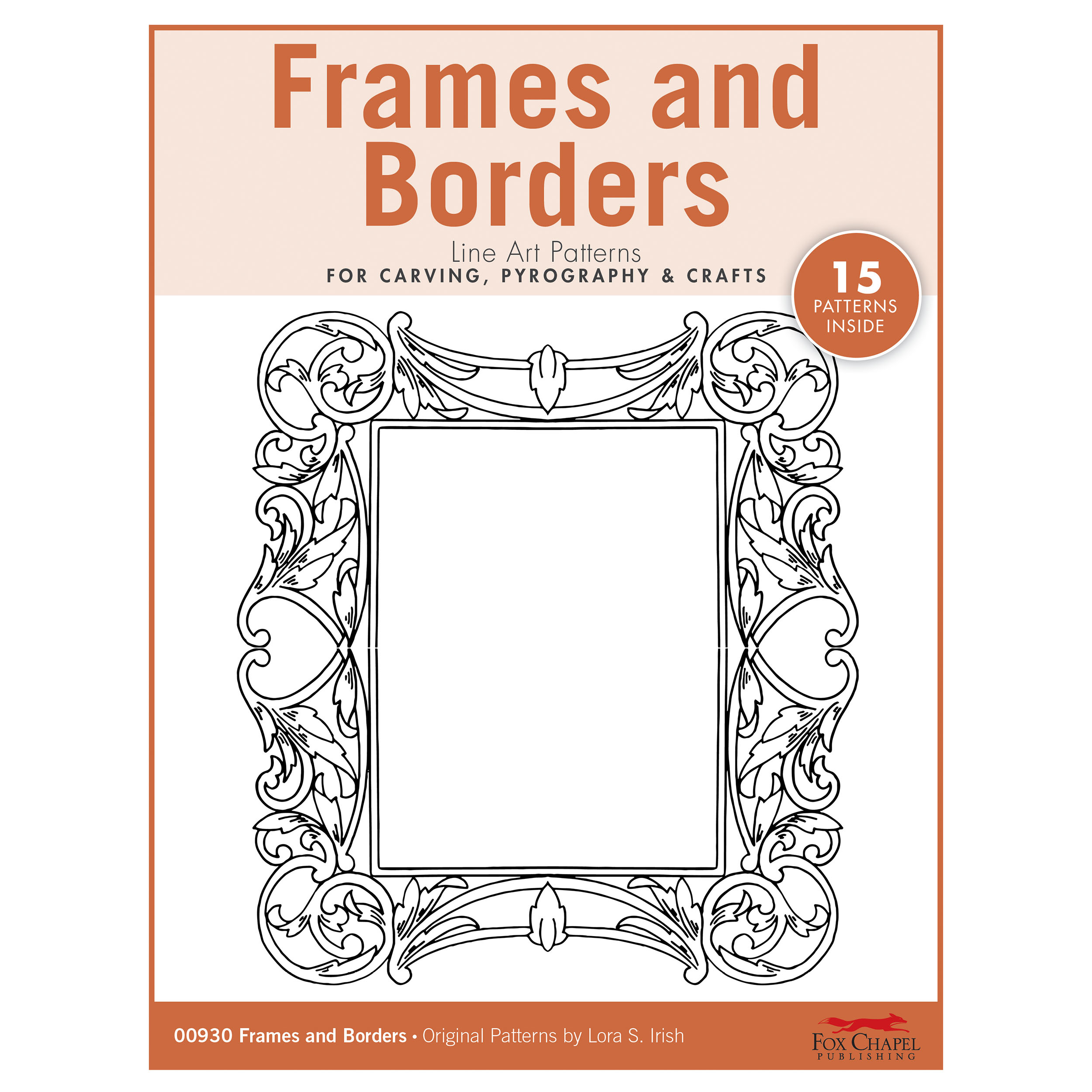 product: Fox Chapel Frames and Borders Pattern Pack shown