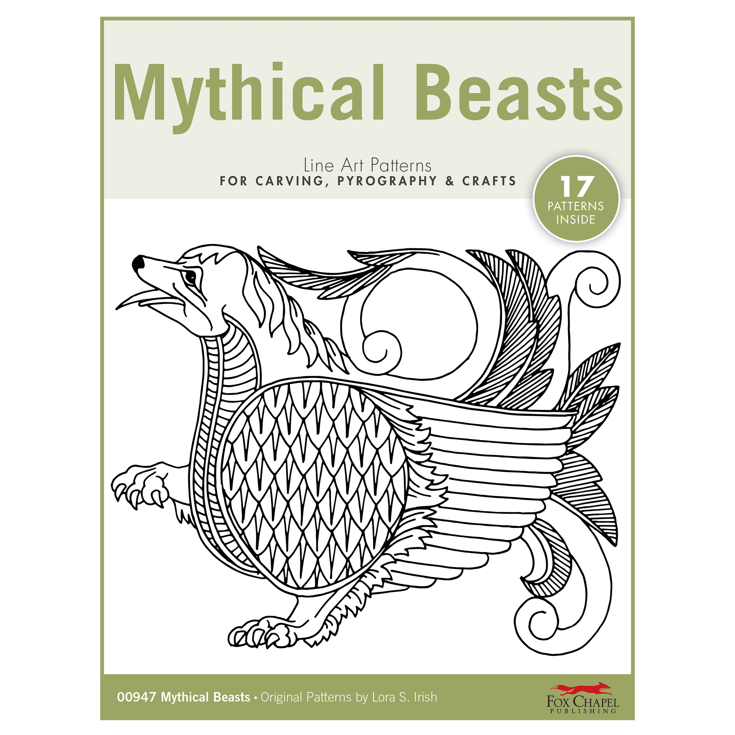 product: Fox Chapel Mythical Beasts Pattern Pack shown