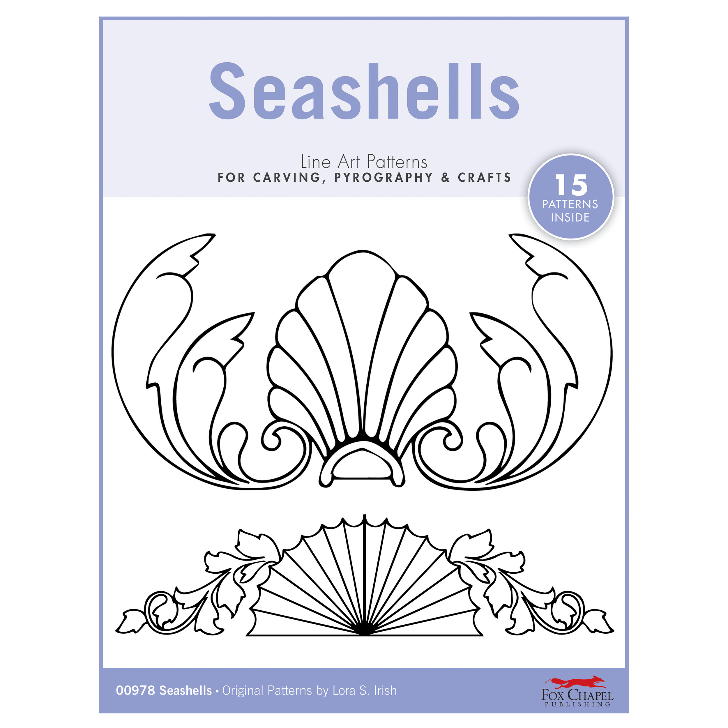 product: Fox Chapel Seashells Pattern Pack shown