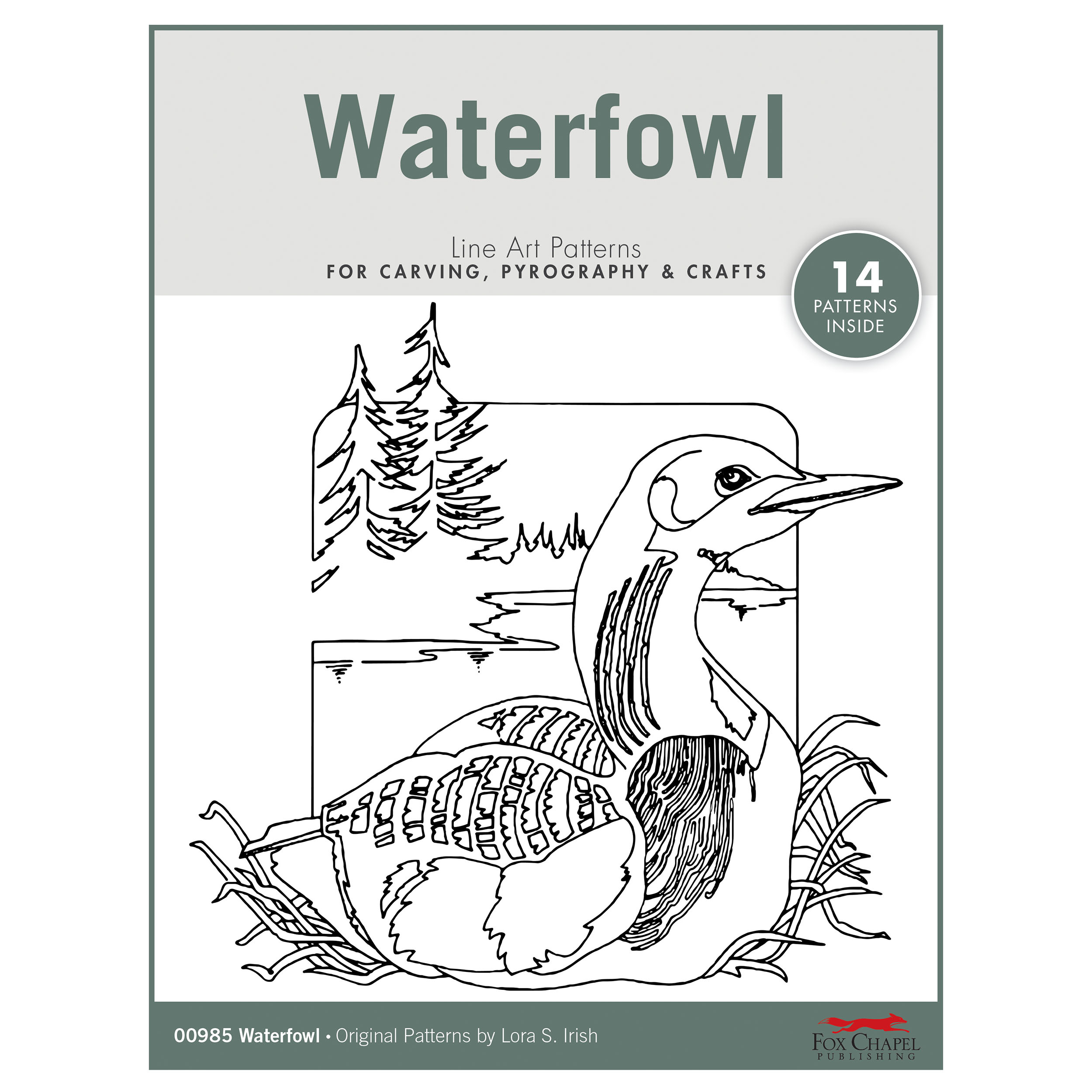 product: Fox Chapel Waterfowl Pattern Pack shown