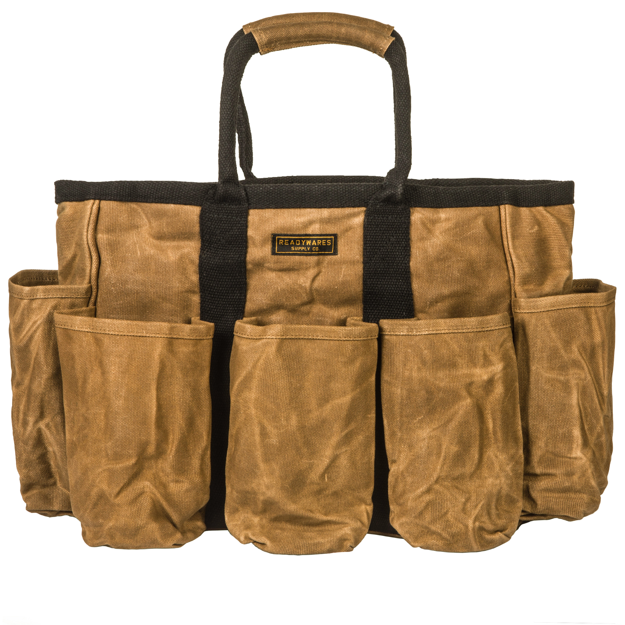 product: Readywares 14-Pocket Supply Bag - 16 oz Waxed Canvas - 14