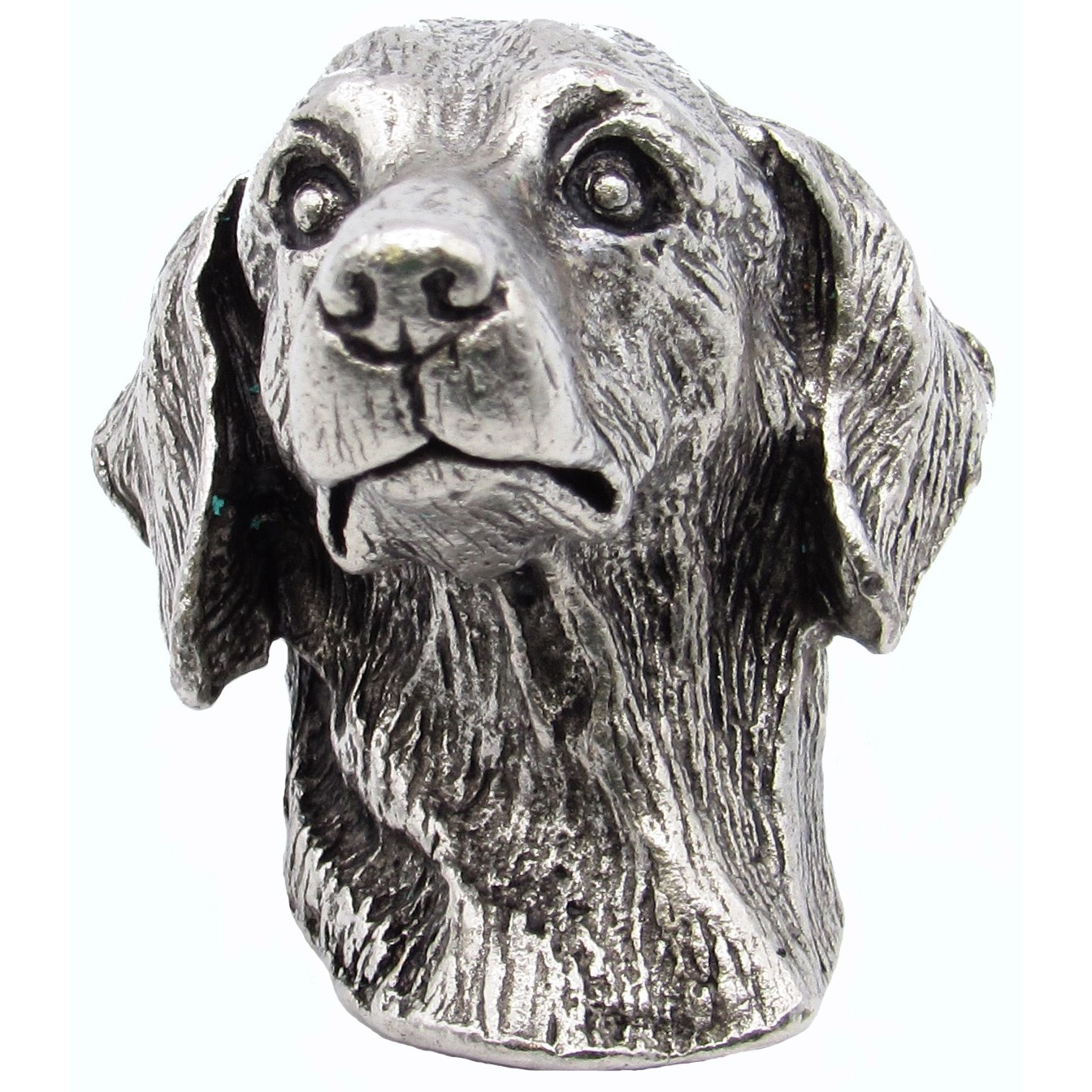 product: Buck Snort Lodge Dachshund Knob Pewter Oxide shown