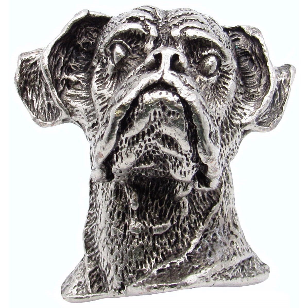 product: Buck Snort Lodge Boxer Knob Pewter Oxide shown