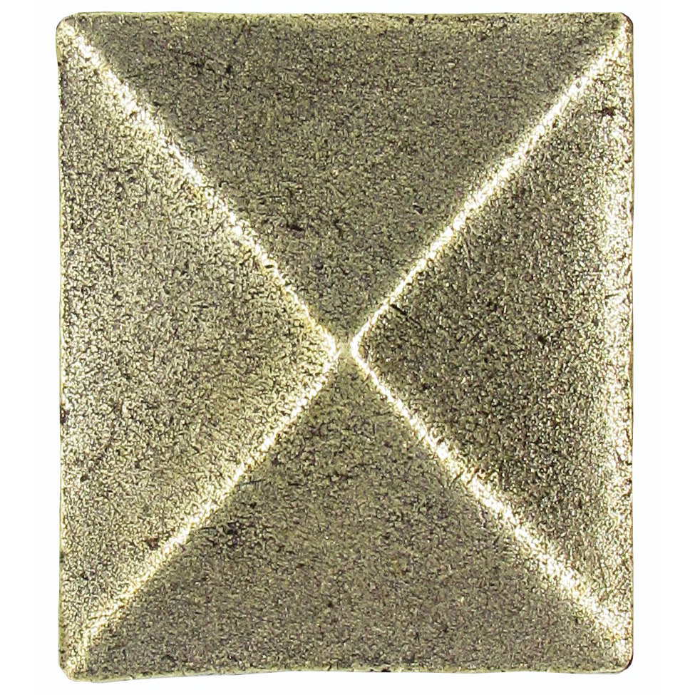 product: Buck Snort Lodge Prism Pyramid Knob Brass Oxide shown