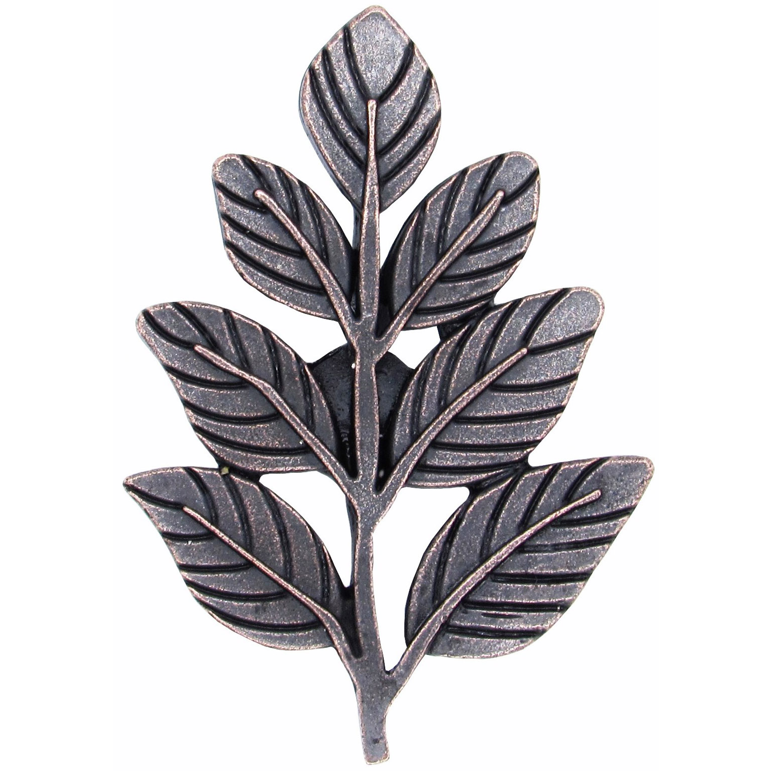 product: Buck Snort Lodge Fern Leaf Knob Oil Rubbed Bronze shown