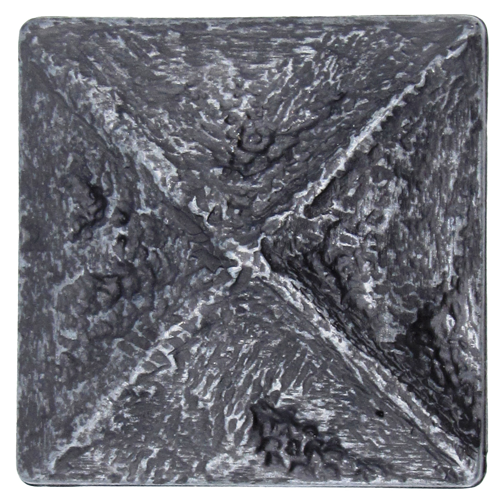 product: Buck Snort Lodge Rustic Pyramid Knob Pewter shown