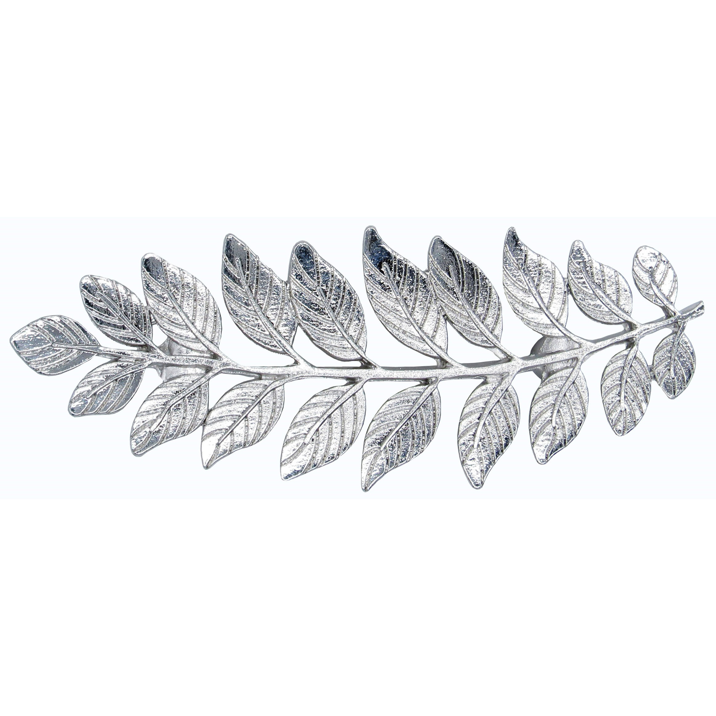 product: Buck Snort Lodge Fern Leaf Pull 2-15/16