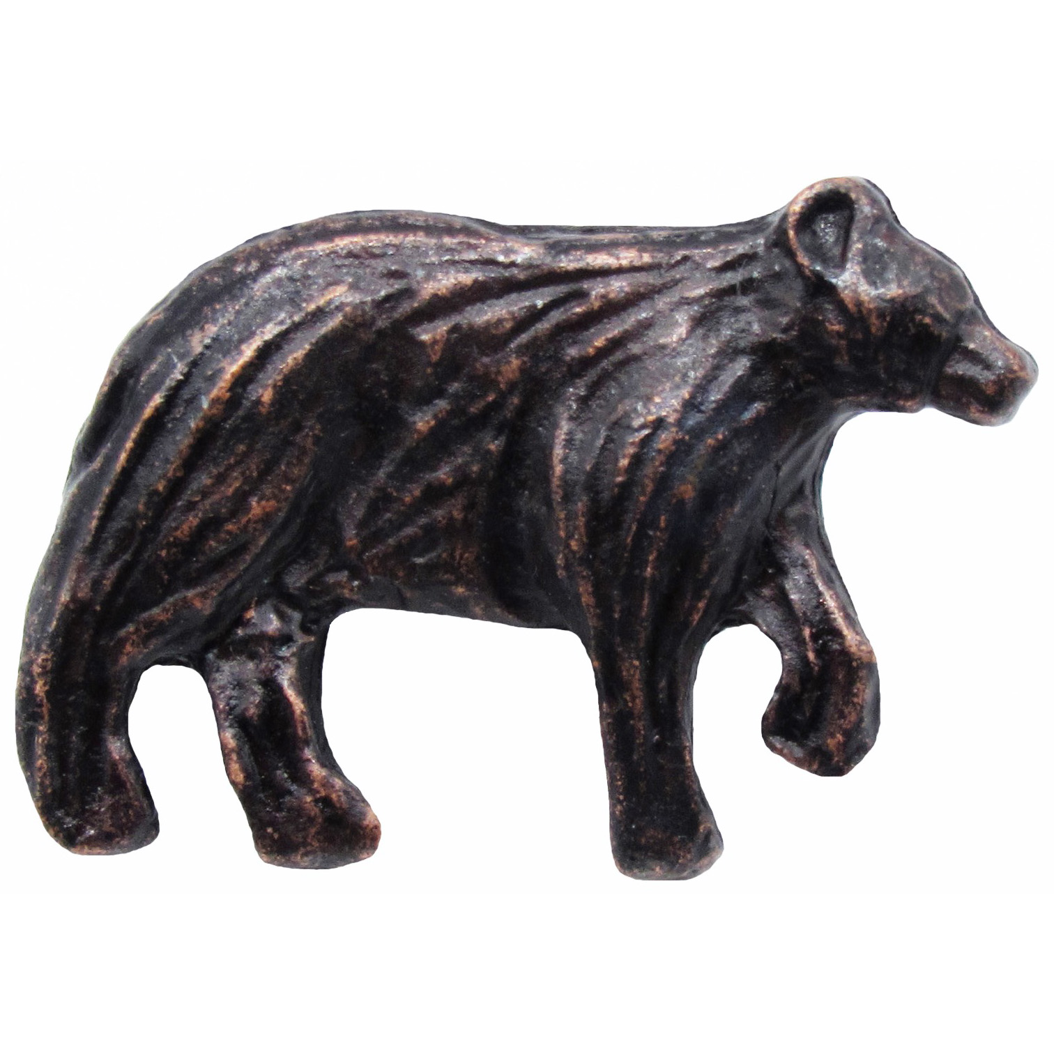 product: Buck Snort Lodge Bear Right Facing Knob Oil Rubbed Bronze shown