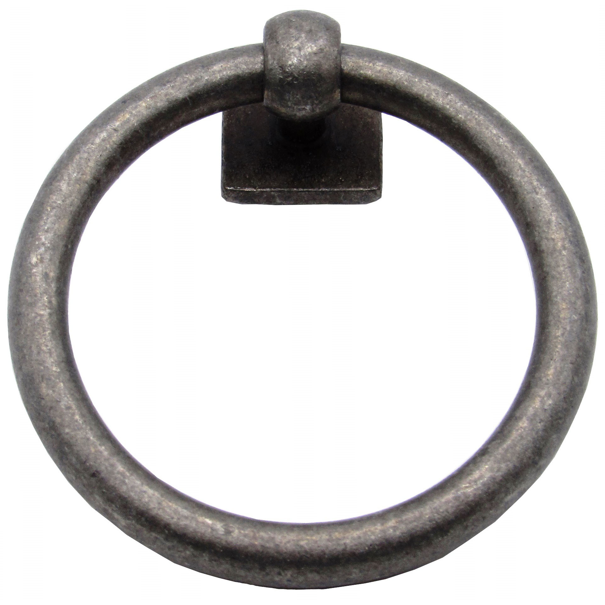 product: Buck Snort Lodge Traditional Ring Pull Pewter Oxide shown