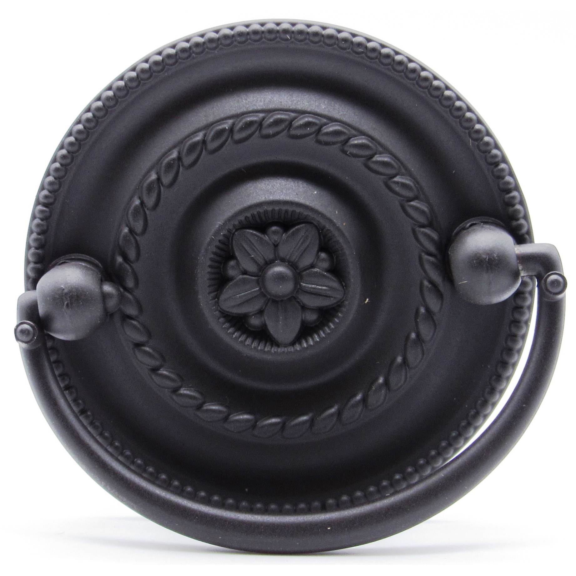 product: Buck Snort Lodge Tuscany Drop Pull Round Oil Rubbed Bronze shown
