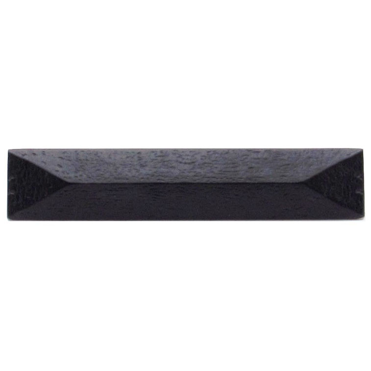 product: Buck Snort Lodge Rustic Pyramid Pull 3-3/4
