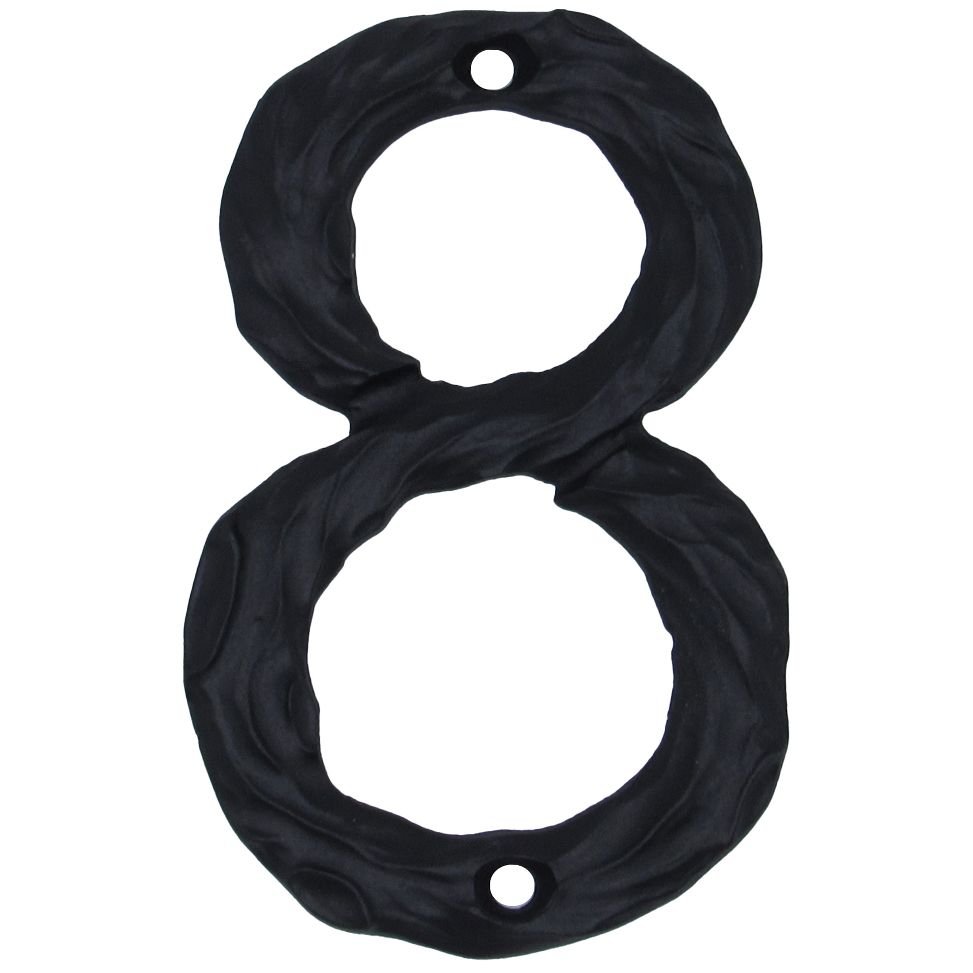 product: Buck Snort Lodge Log House Number Eight Matte Black shown