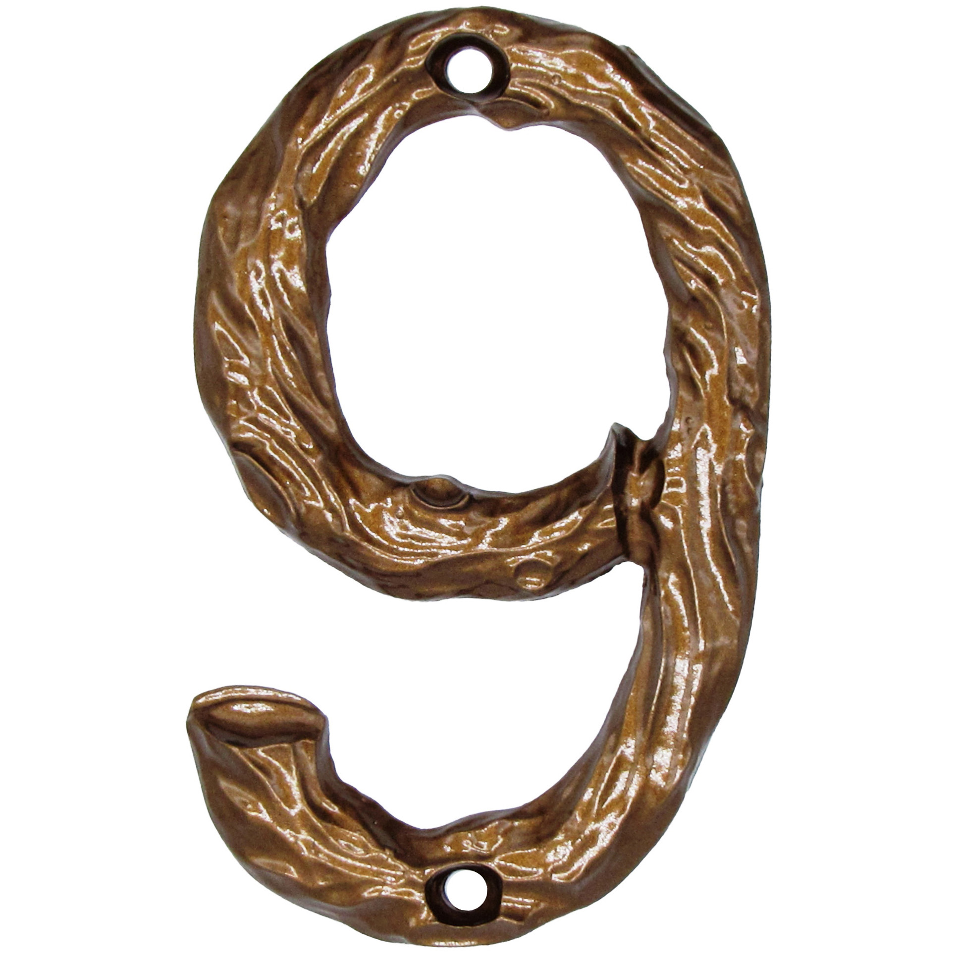 product: Buck Snort Lodge Log House Number Nine Lux Bronze shown