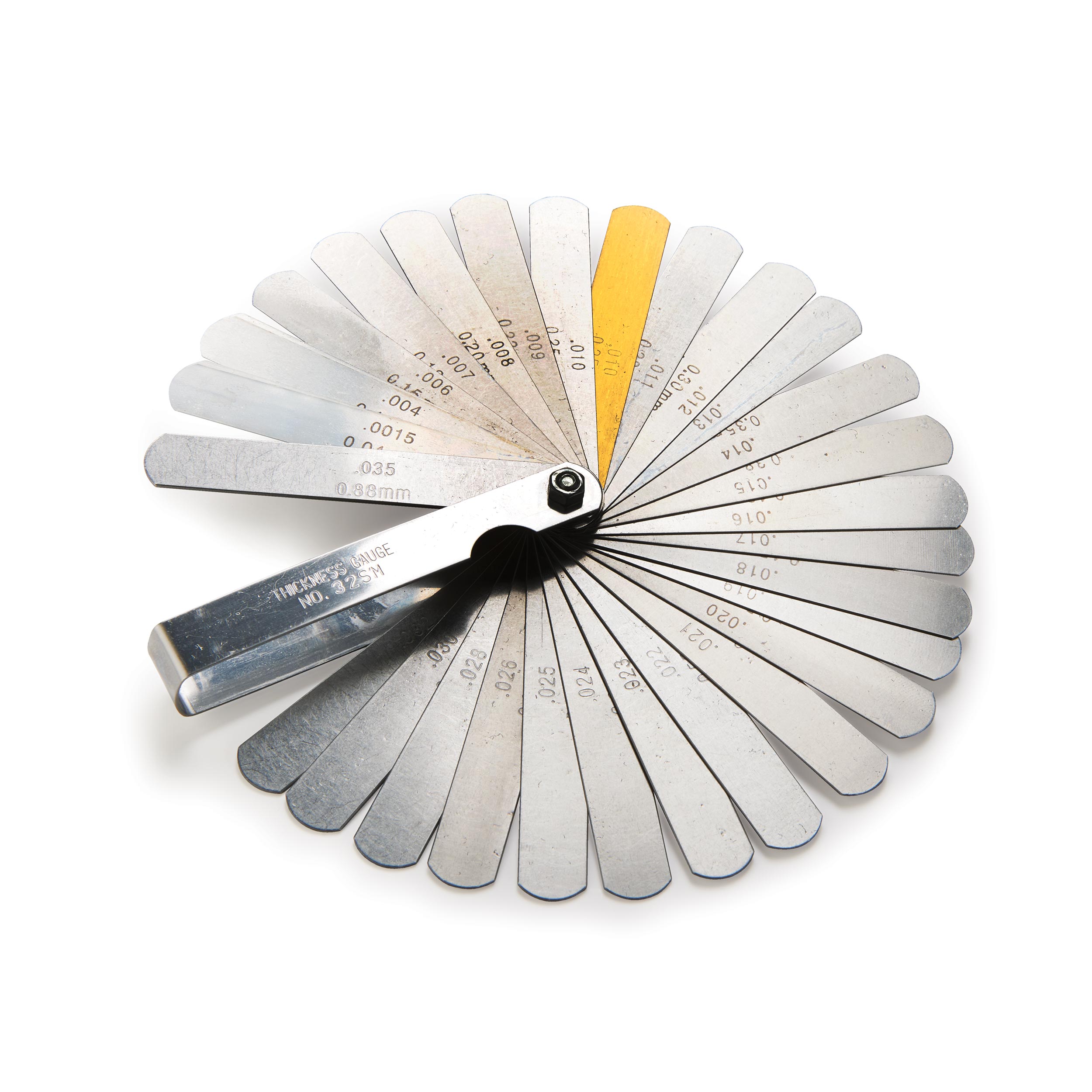 product: iGaging Feeler Gauge Set - 32 Piece shown