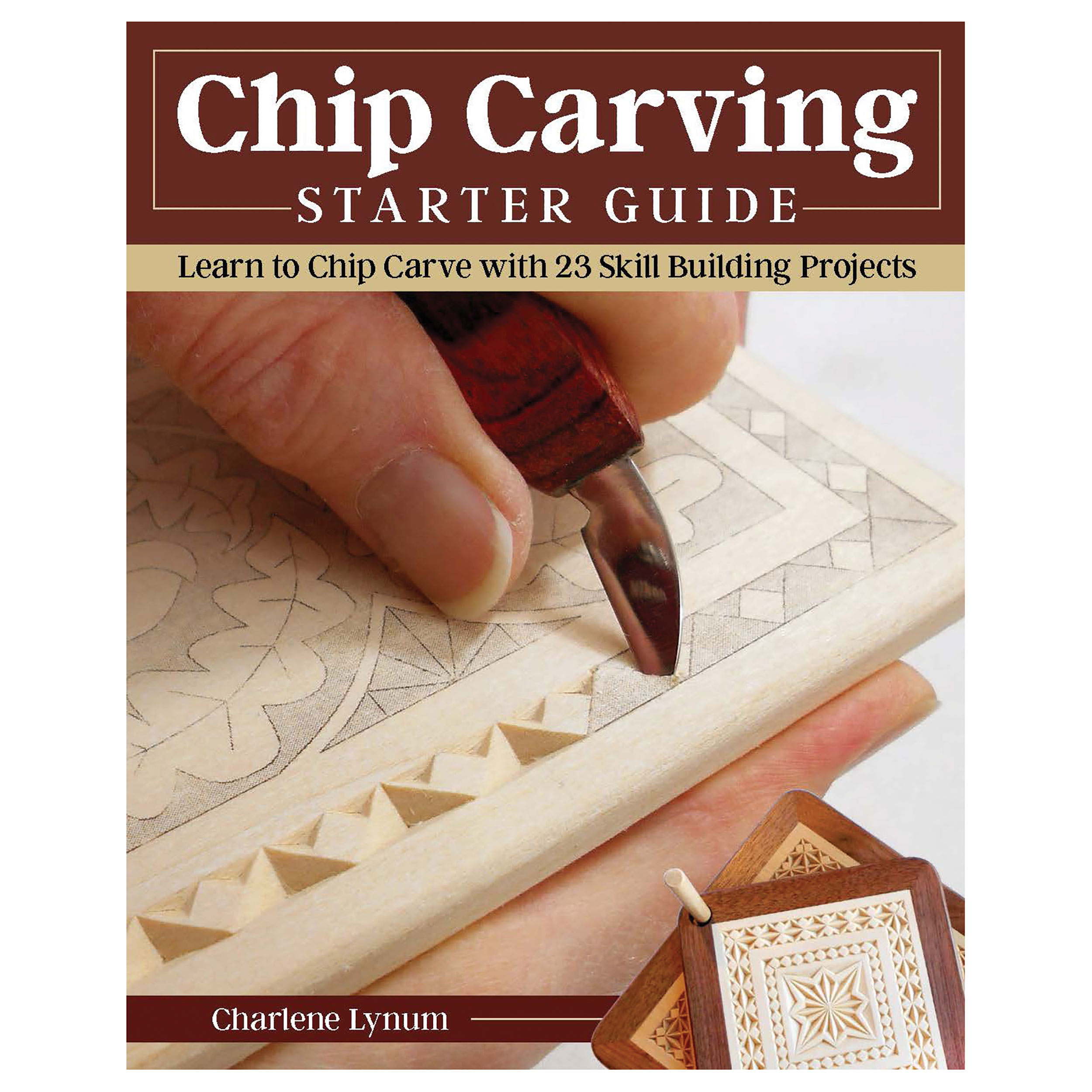 product: Fox Chapel Chip Carving Starter Guide shown