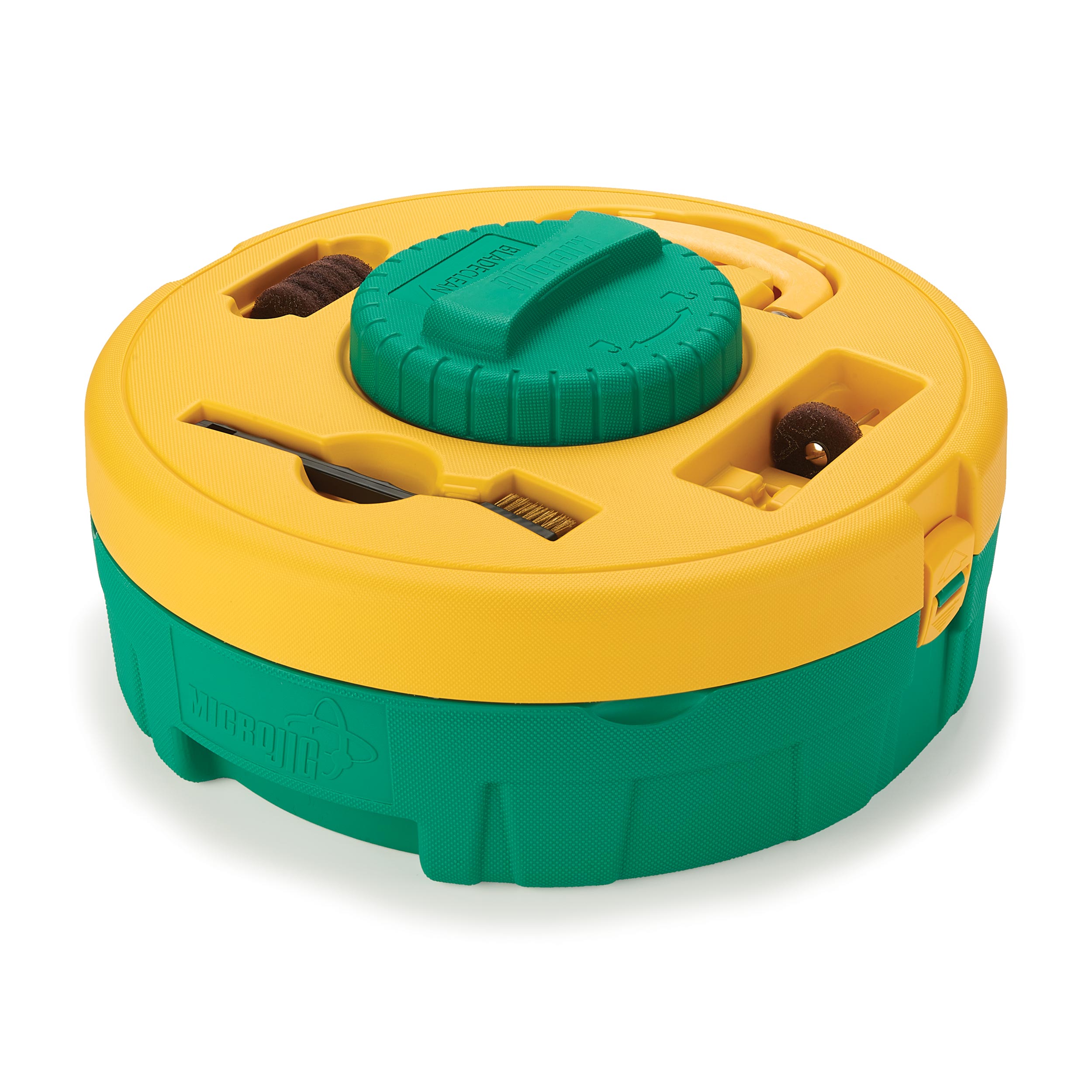 product: Microjig BLADECLEAN Blade and Bit Cleaning System shown