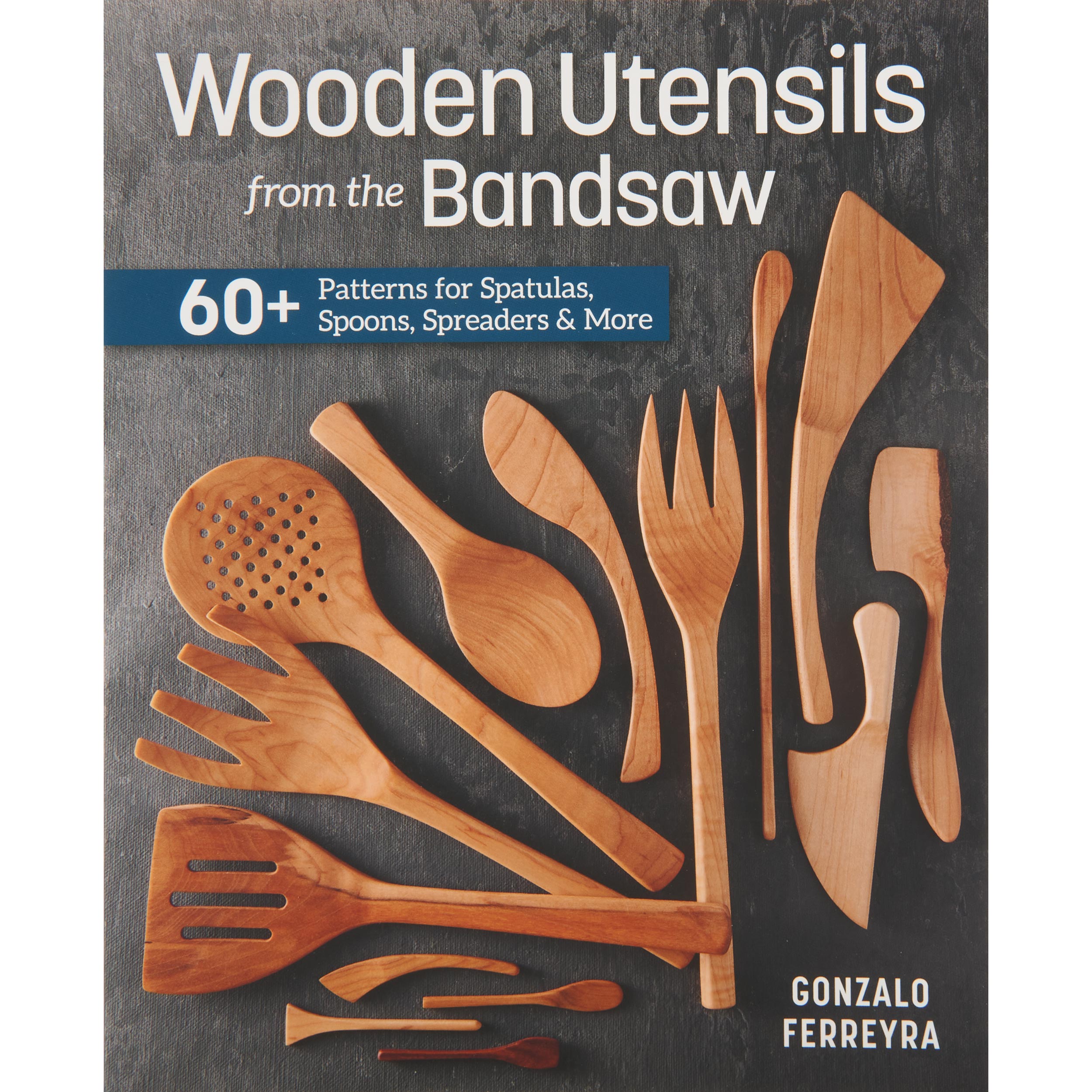 product: Cedar Lane Press Wooden Utensils from the Bandsaw shown