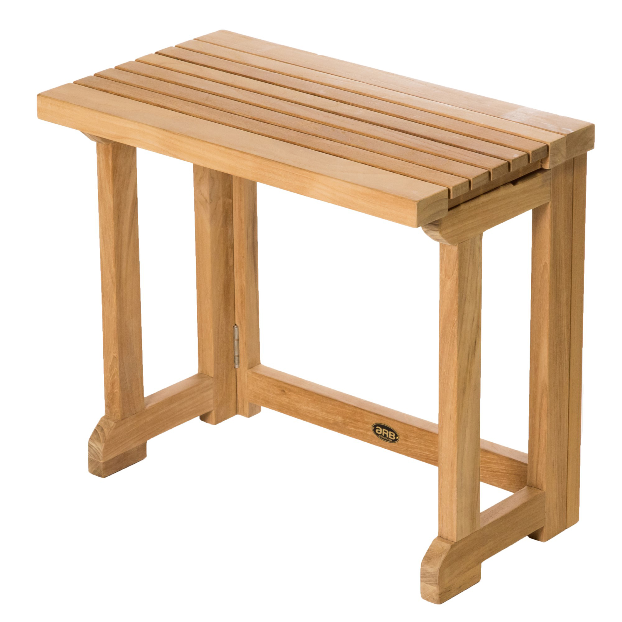 product: ARB Teak & Specialities Folding Shower Bench with Gate Leg 20