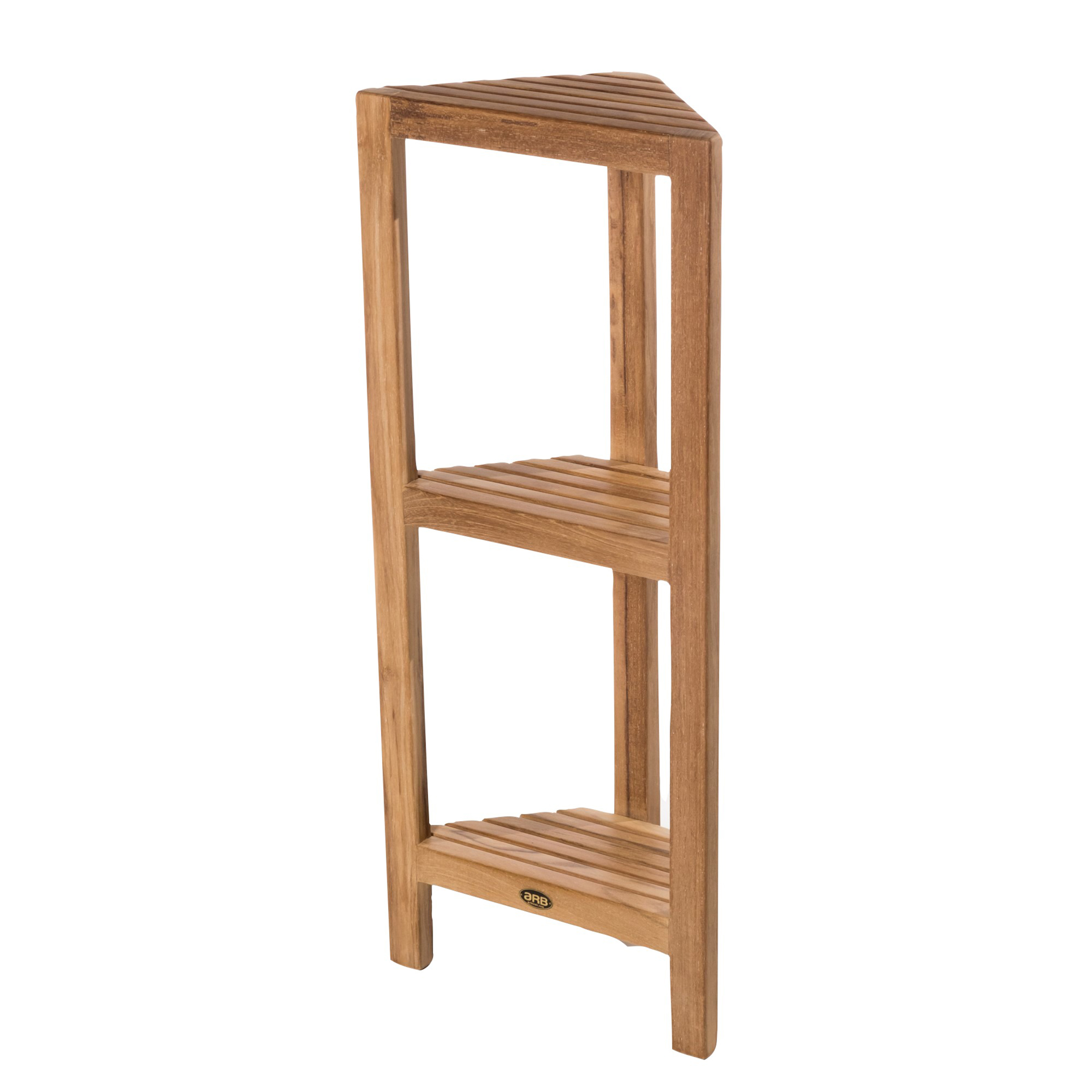product: ARB Teak & Specialities Fiji Corner Shelf with 3 Tiers 36