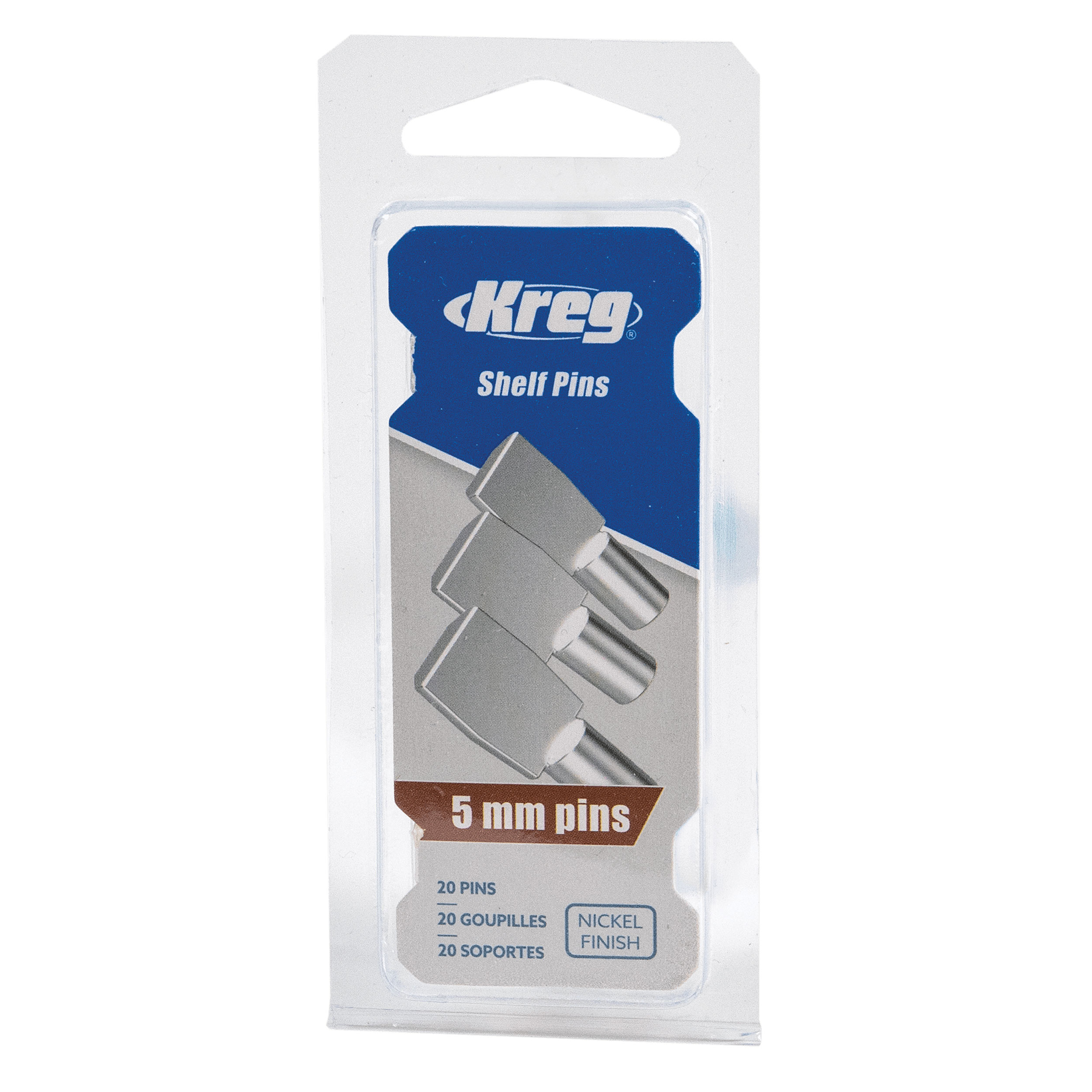 product: Kreg Shelf Pins - 5 mm shown