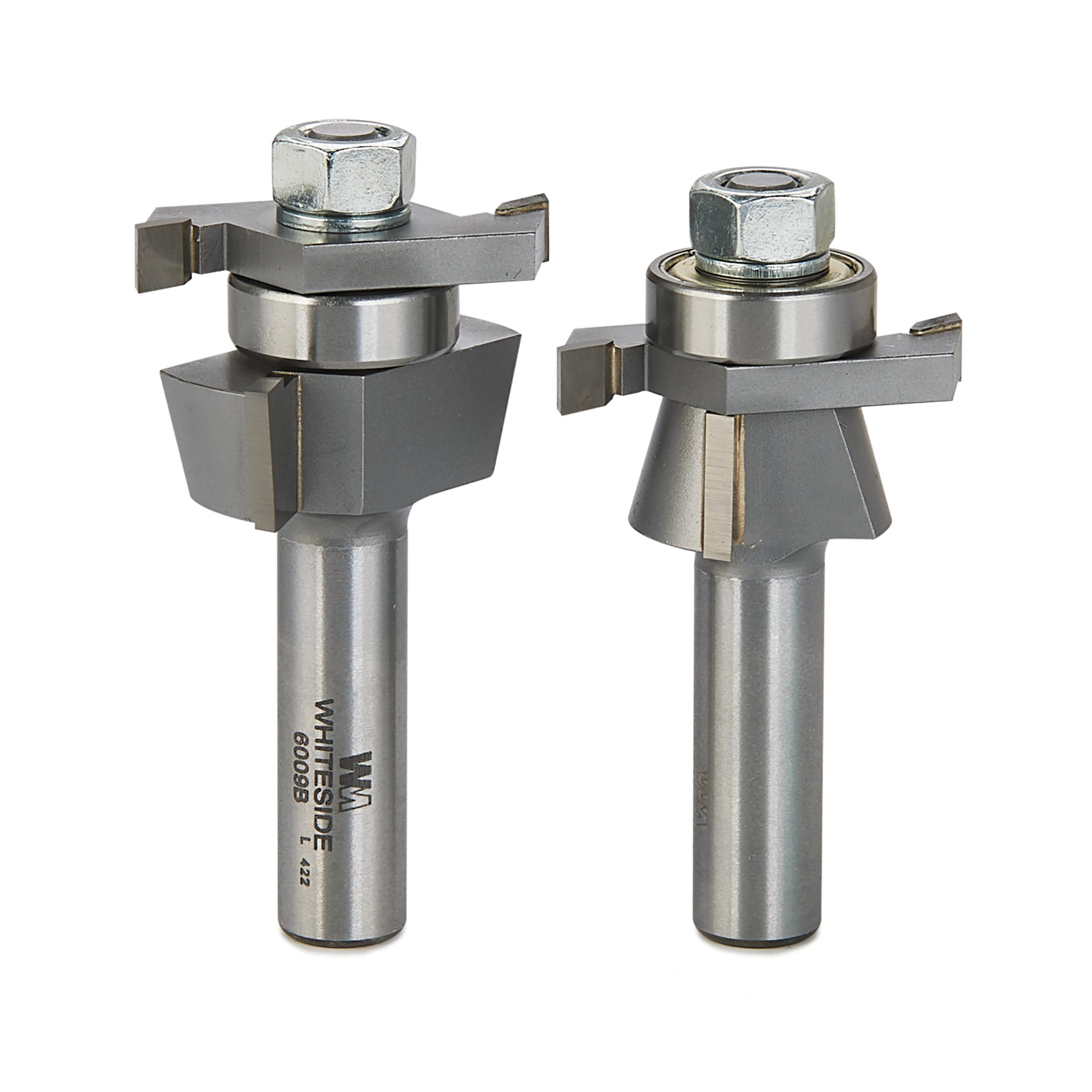 product: Whiteside 6009 Shaker Stile & Rail Router Bit Set shown
