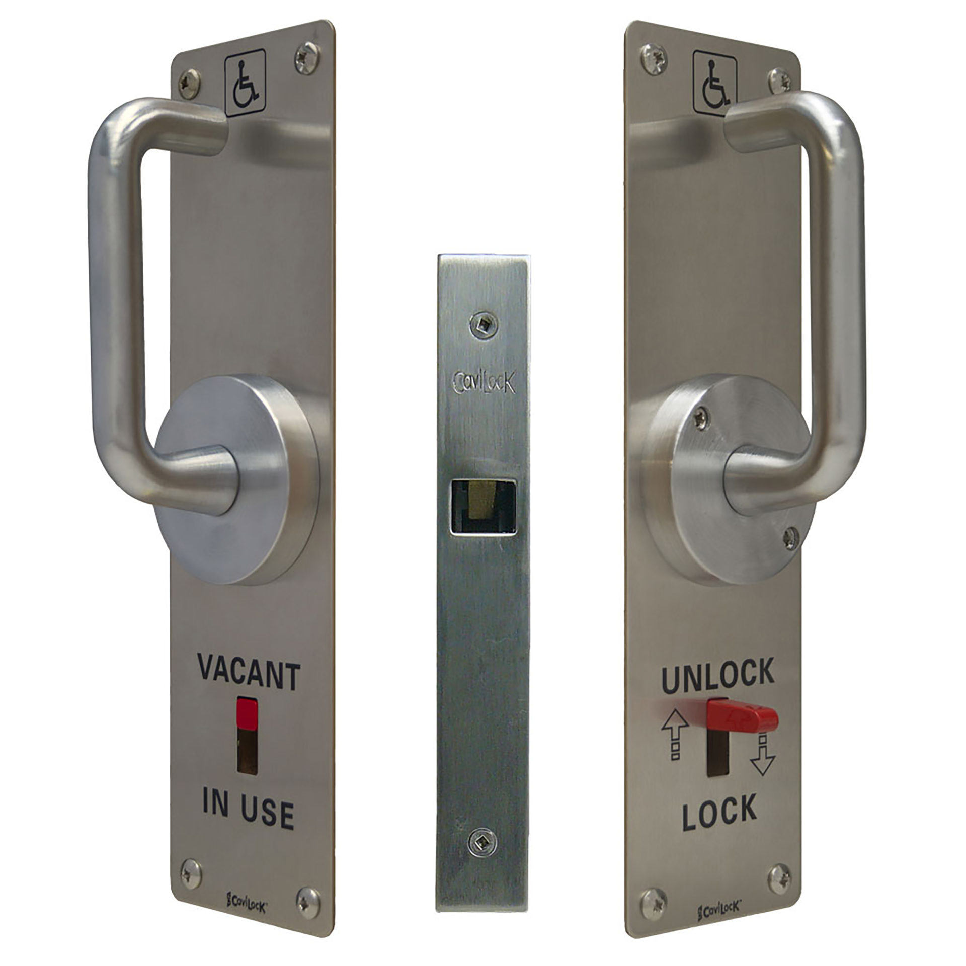 product: Richelieu CL100 Cavity Sliders ADA Pocket Door Handle Privacyfor 1-3/8