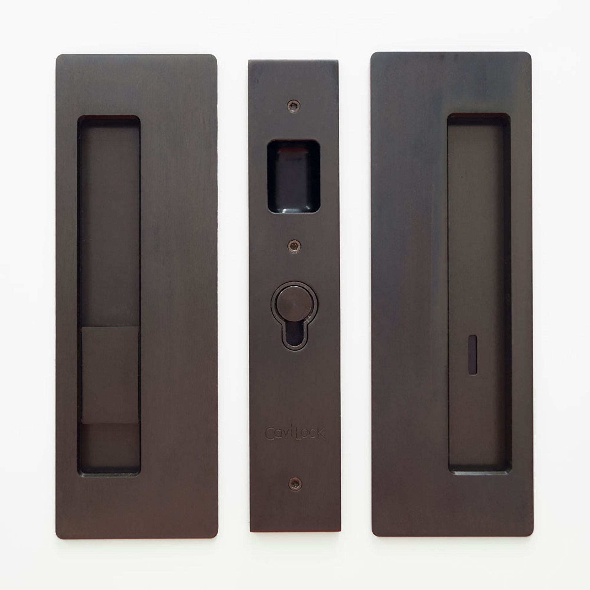 product: Richelieu Cavity Sliders CL400 Magnetic Pocket Door Handle for 1-3/4
