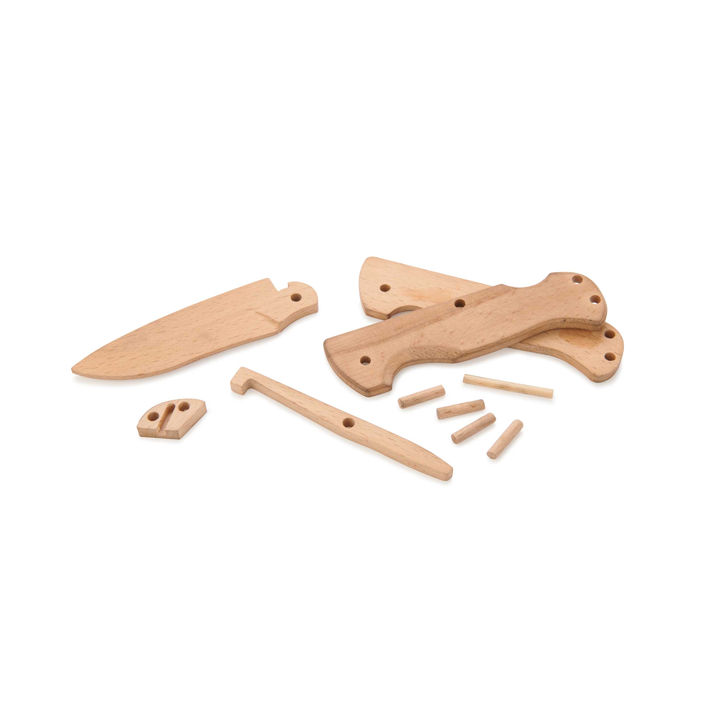 product: Camillus Arlo Wooden Lock Back Folding Pocket Knife - 6-7/8
