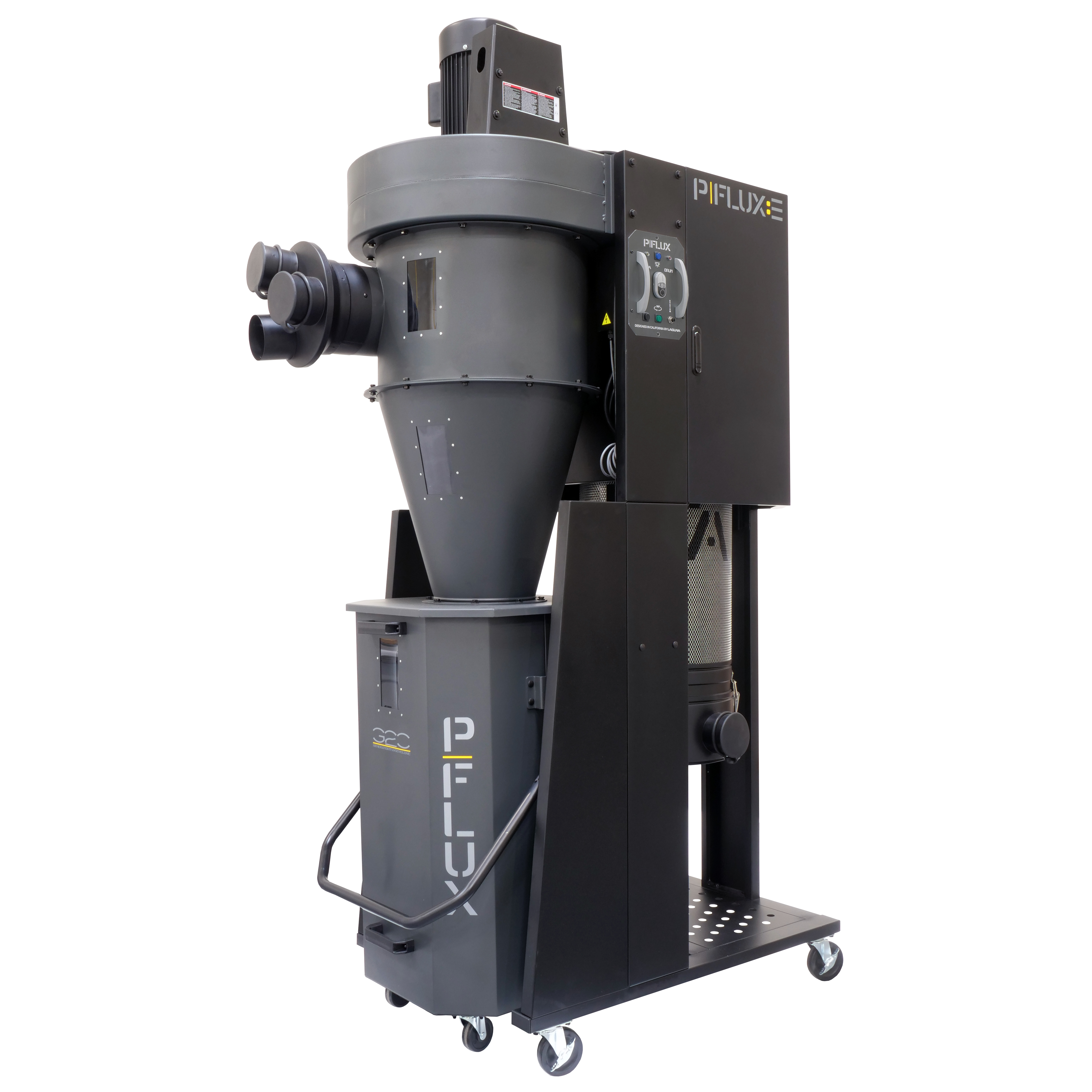 product: Laguna P|FLUX 3 HP Cyclone HEPA Dust Collector shown