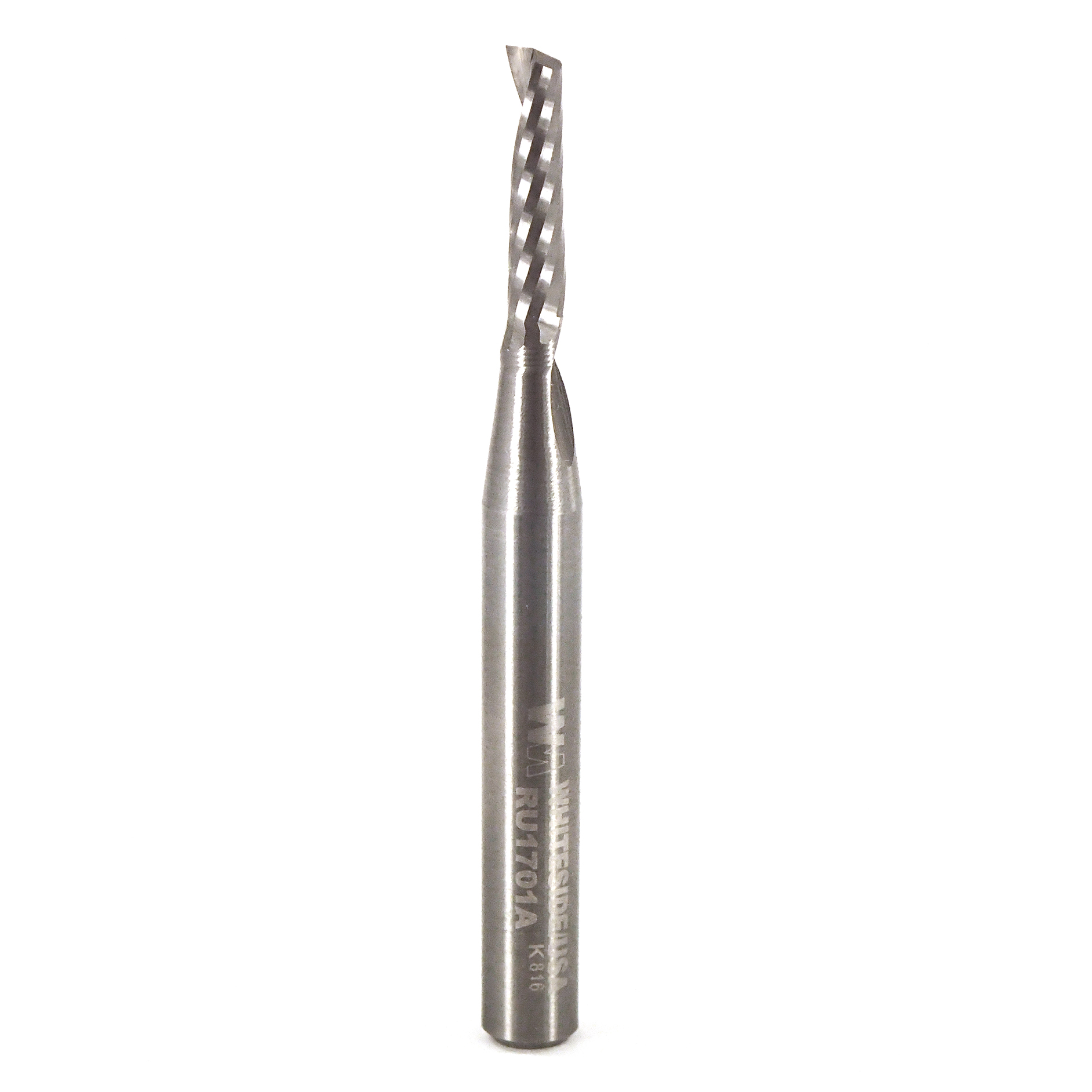 product: Whiteside Single O-Flute Spiral Up Flute 1/4