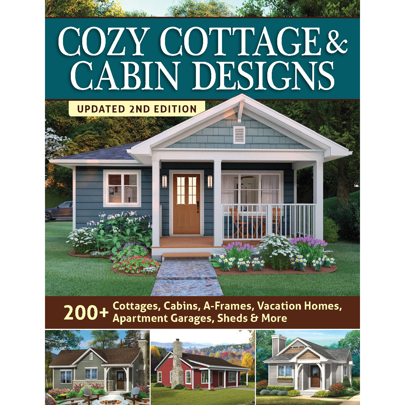 product: Fox Chapel Cozy Cottages and Cabin Designs shown