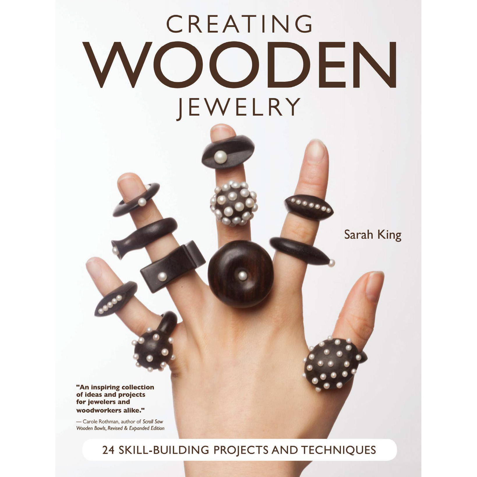 product: Fox Chapel Creating Wood Jewelry shown