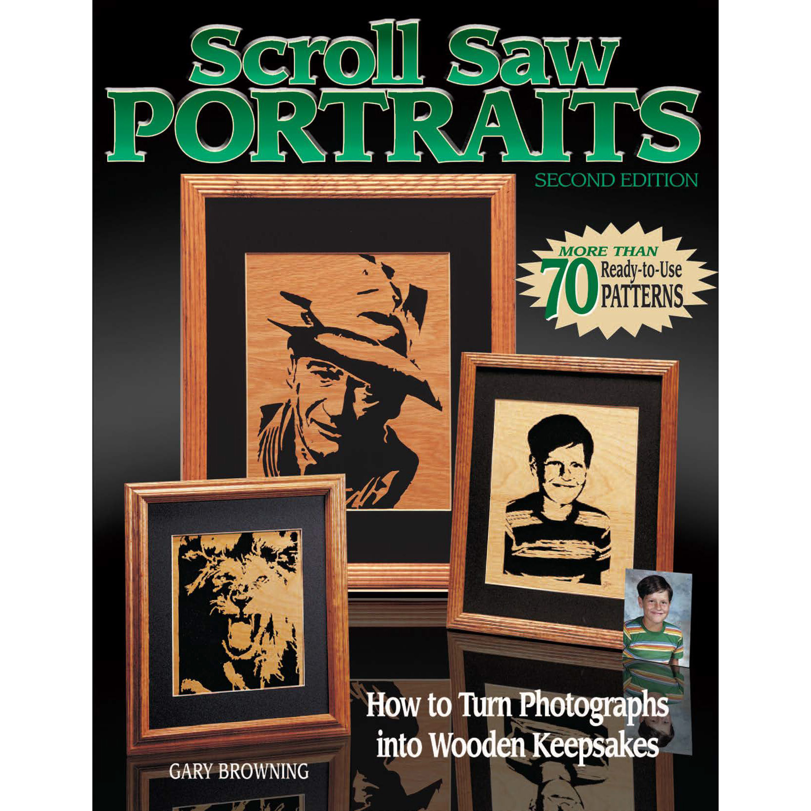 product: Fox Chapel Scroll Saw Portraits, Second Edition shown