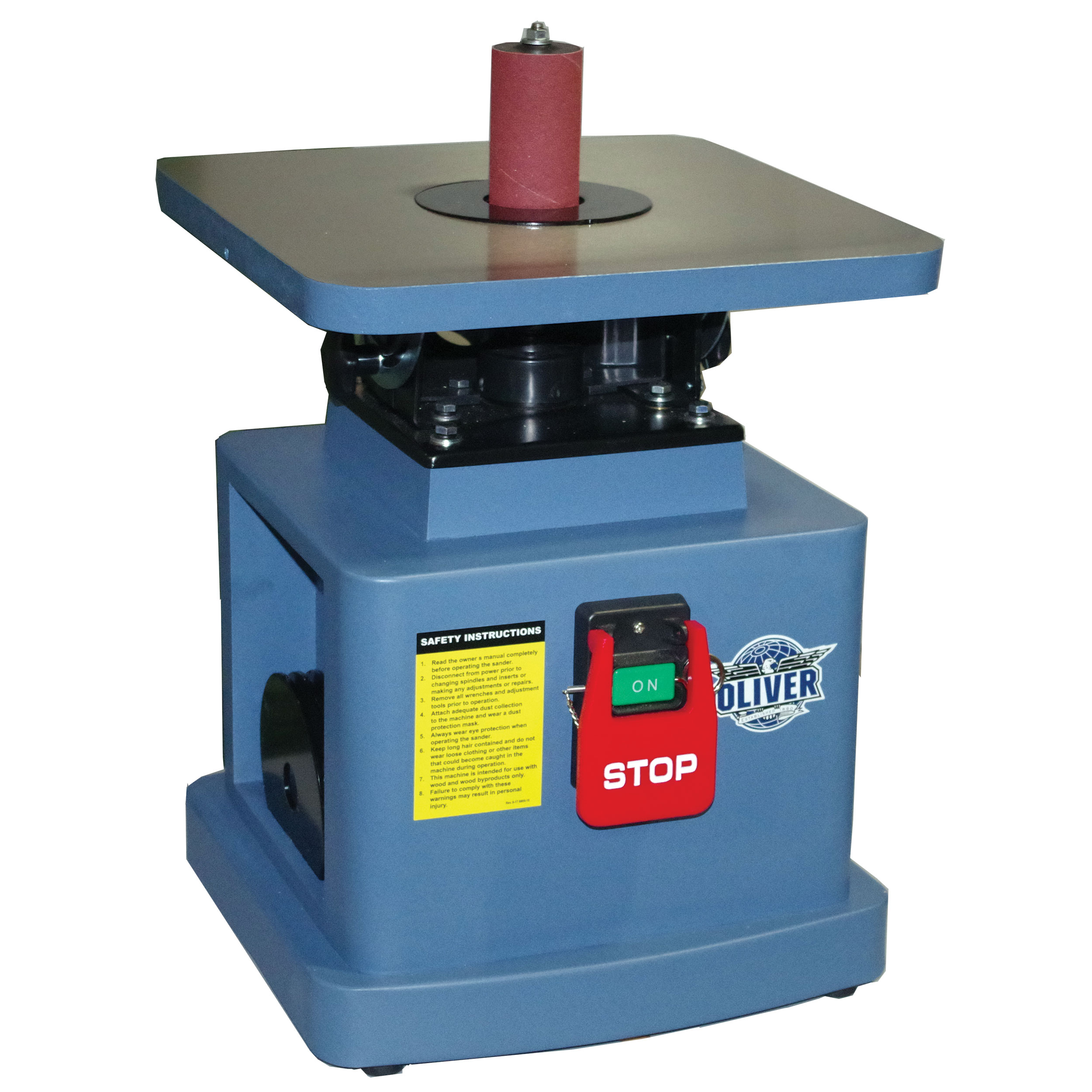 product: Oliver Machinery Bench Top Spindle Sander 1/2HP 1Ph shown