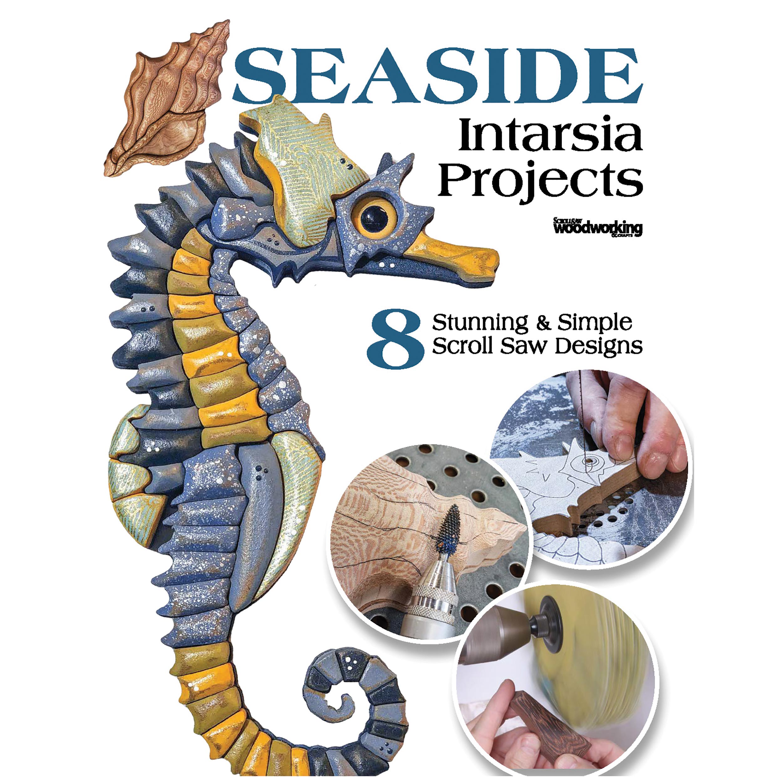 product: Fox Chapel Seaside Intarsia Projects shown