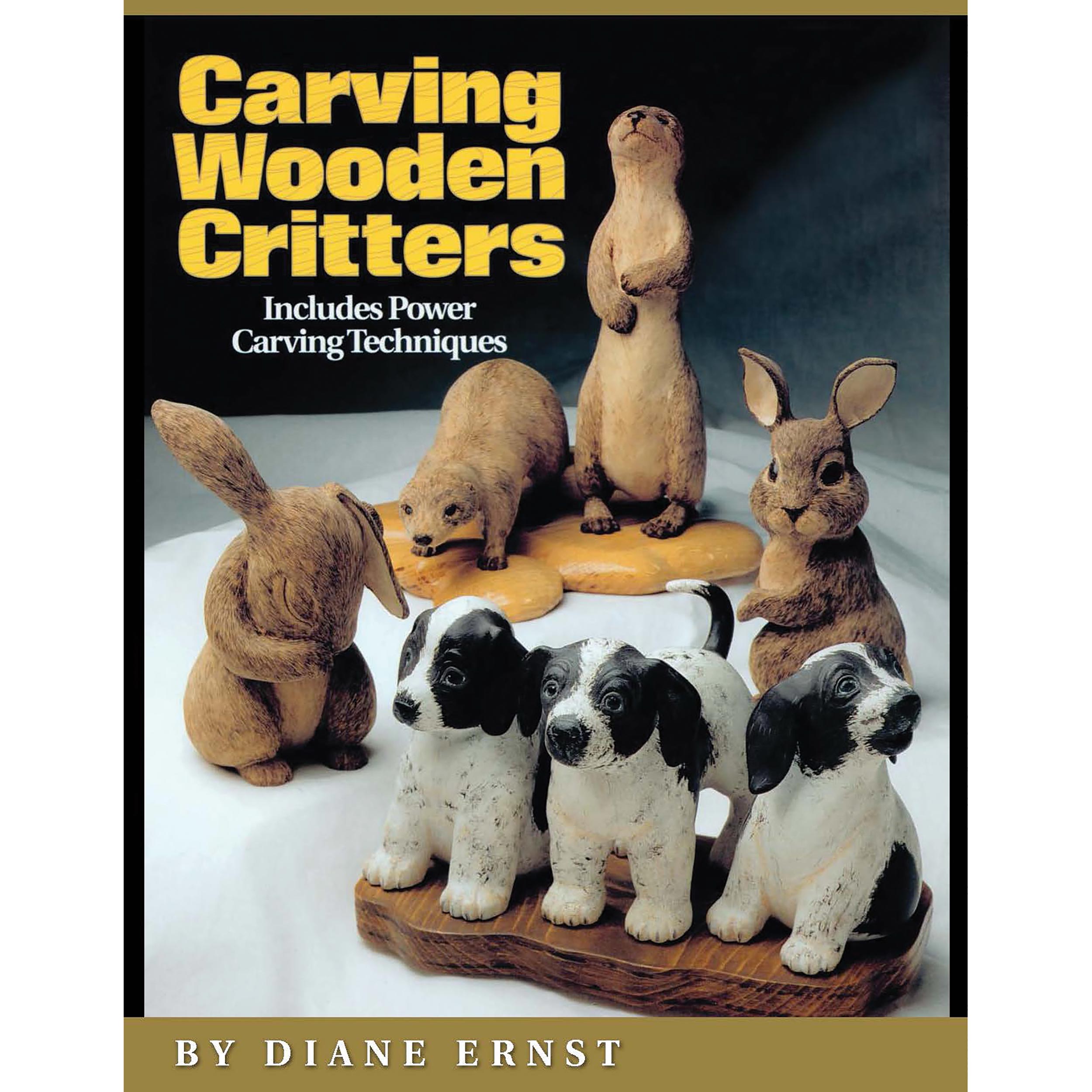 product: Fox Chapel Carving Wooden Critters shown