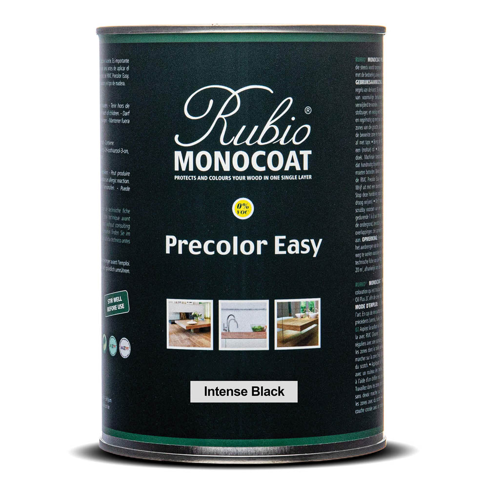 product: Rubio Monocoat Precolor Easy - Intense Black - 1 Liter shown