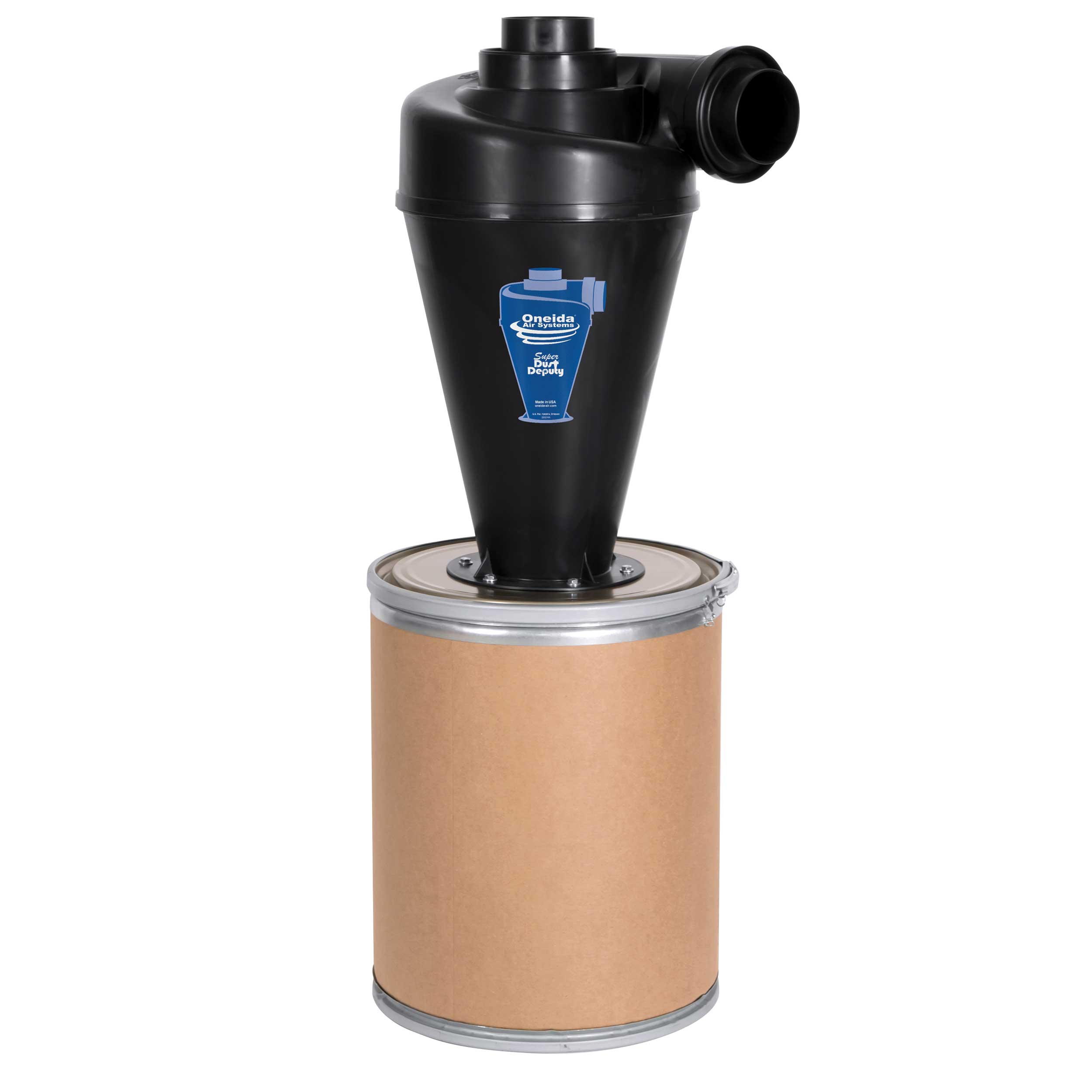 product: Oneida Air Systems Super Dust Deputy 4/5 Deluxe Cyclone shown
