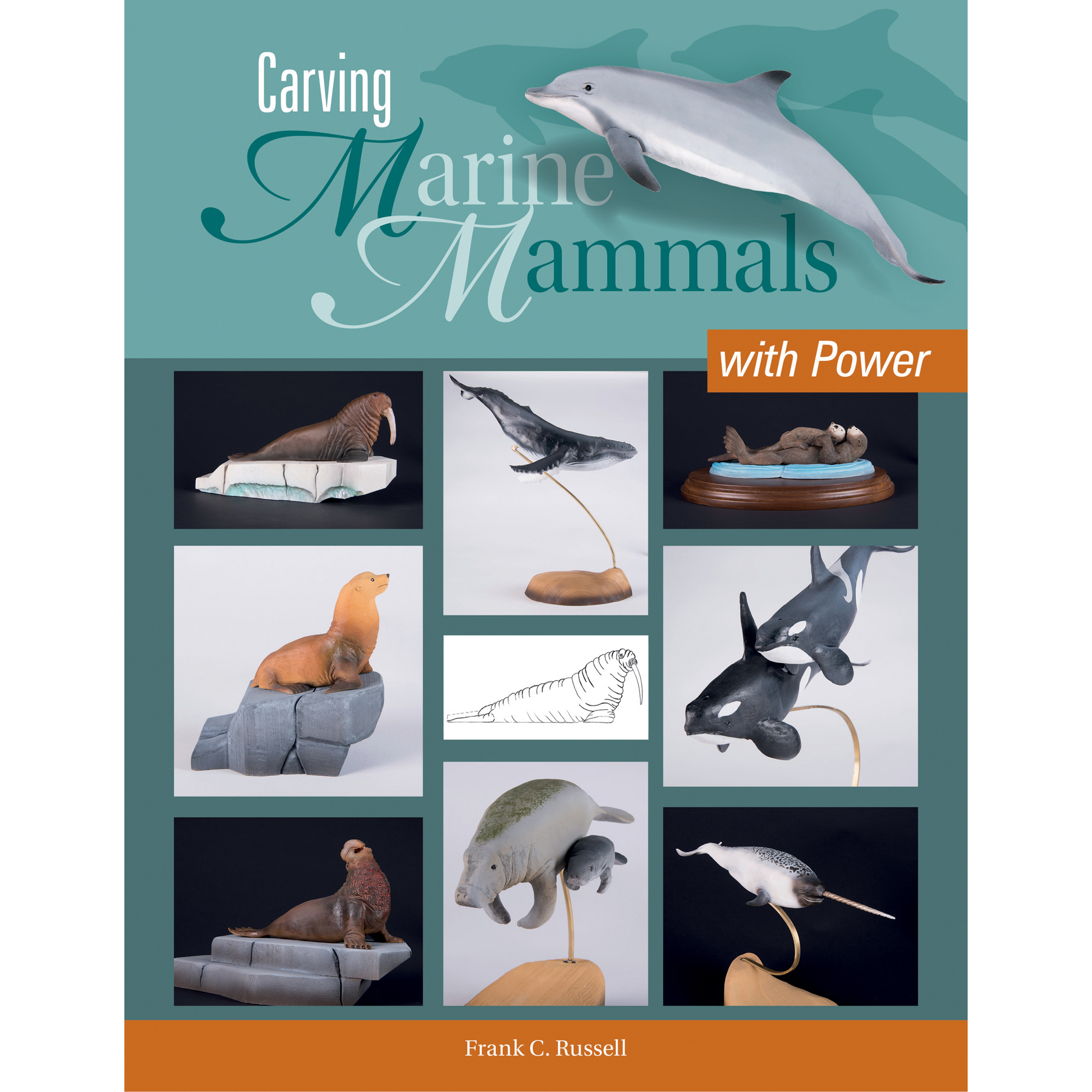 product: Schiffer Publishing Ltd Carving Marine Mammals shown